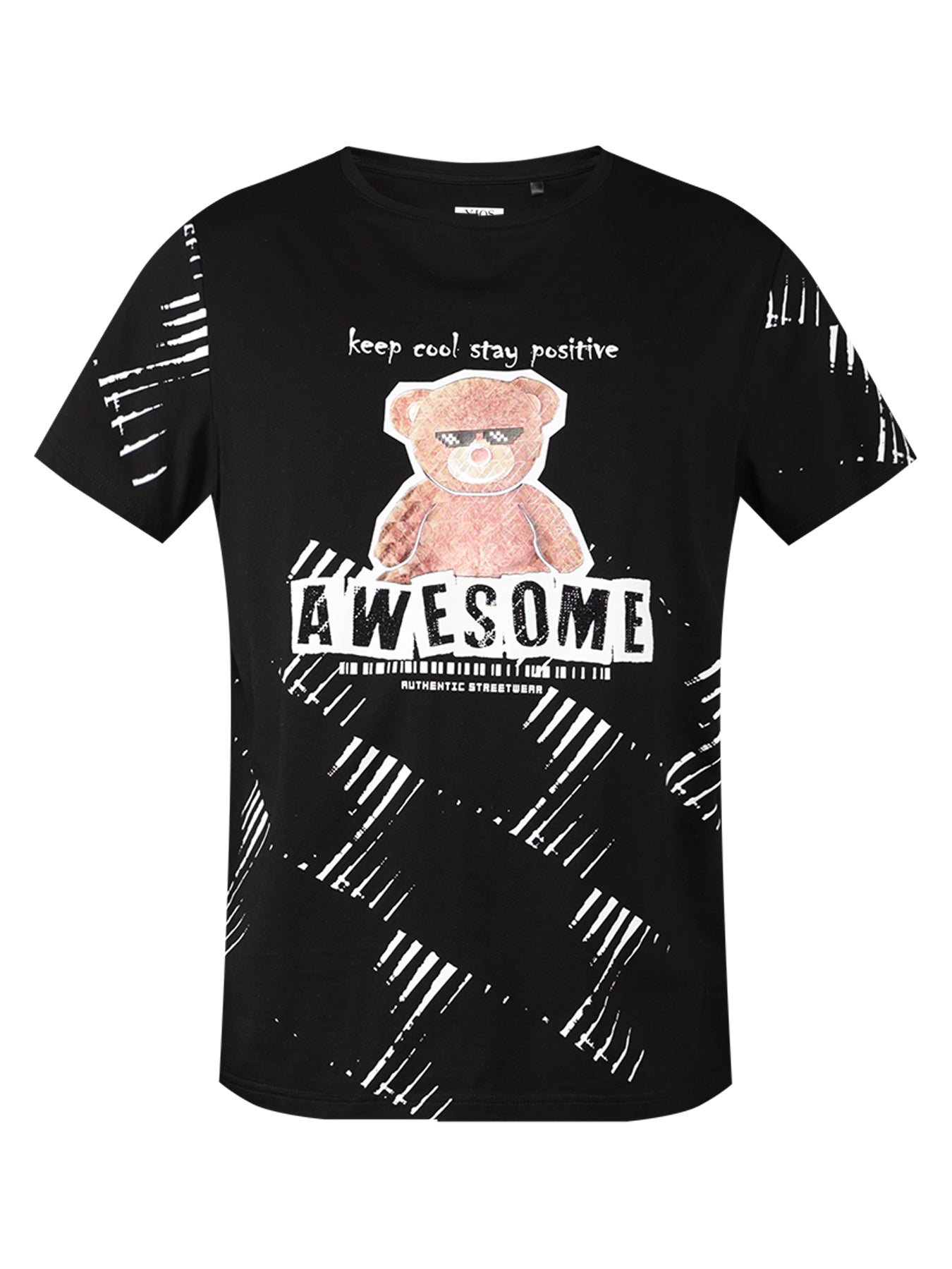 "Awesome" Teddy Bear Graphic Tee - XIOS America