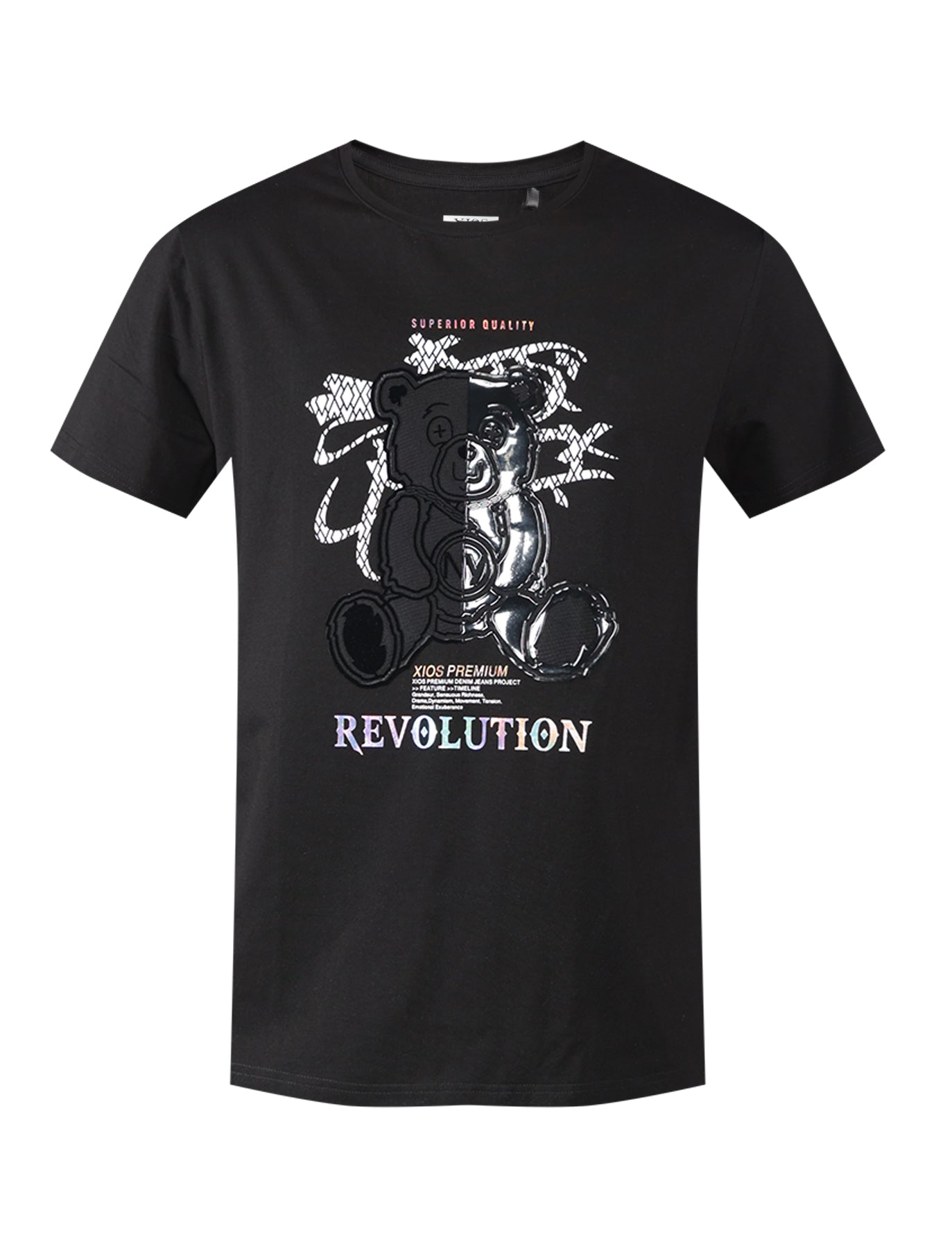 "Revolution" Teddy Bear Graphic Tee
