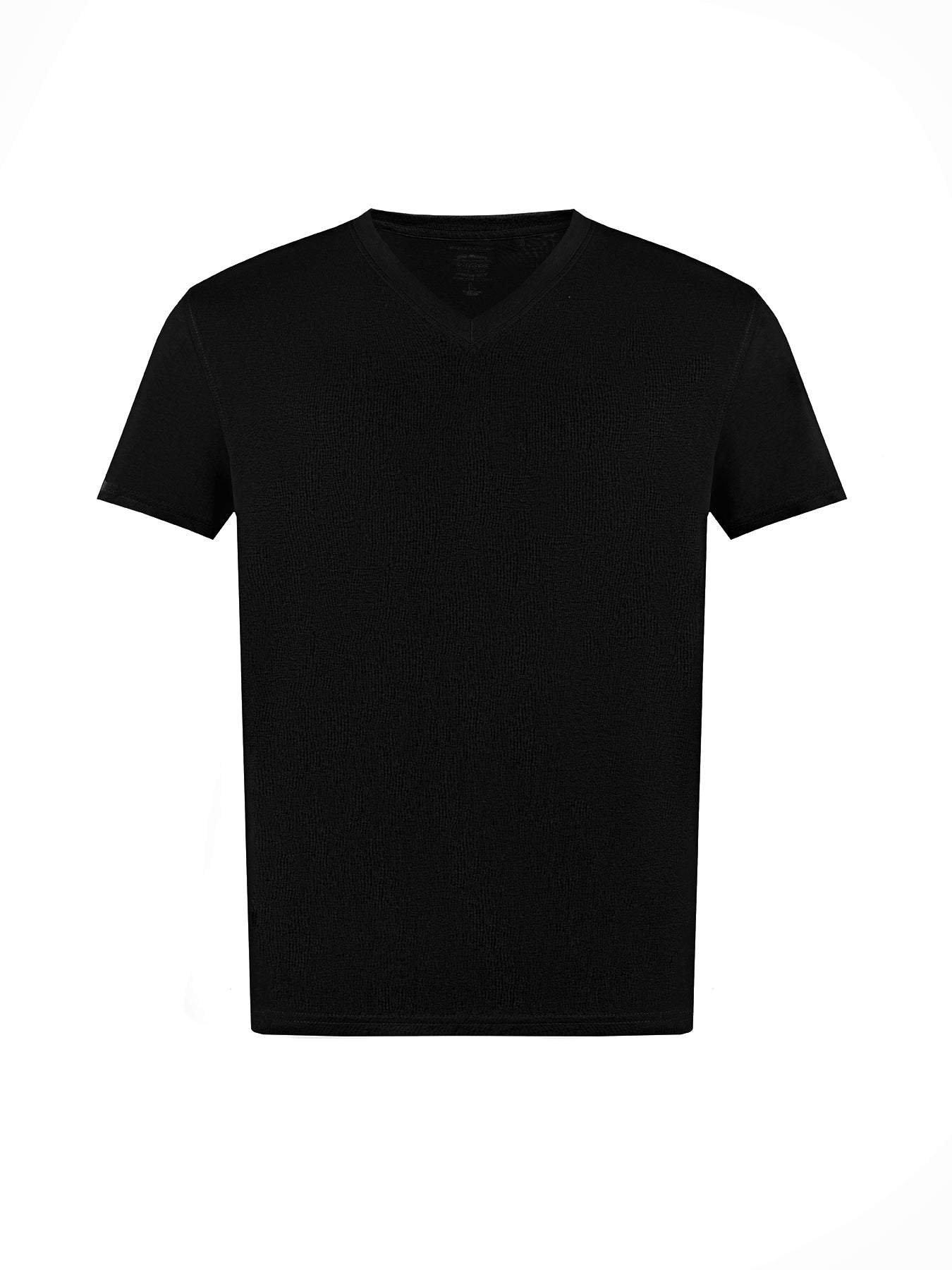 Camiseta básica con cuello en V