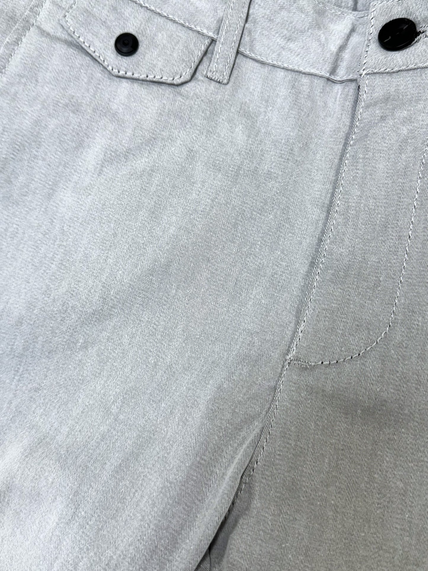 Skinny Chino Pants with Flip Pockets