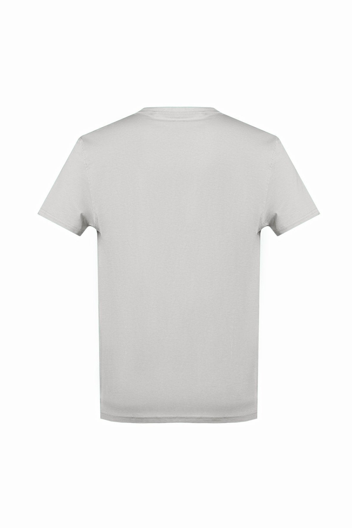 Camiseta básica con cuello redondo