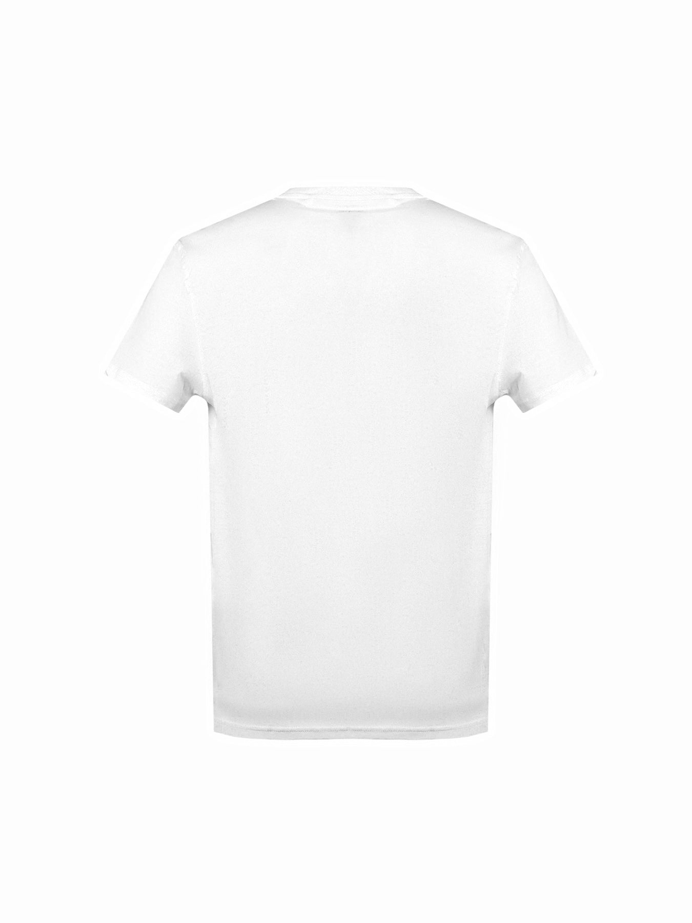 Camiseta básica con cuello redondo