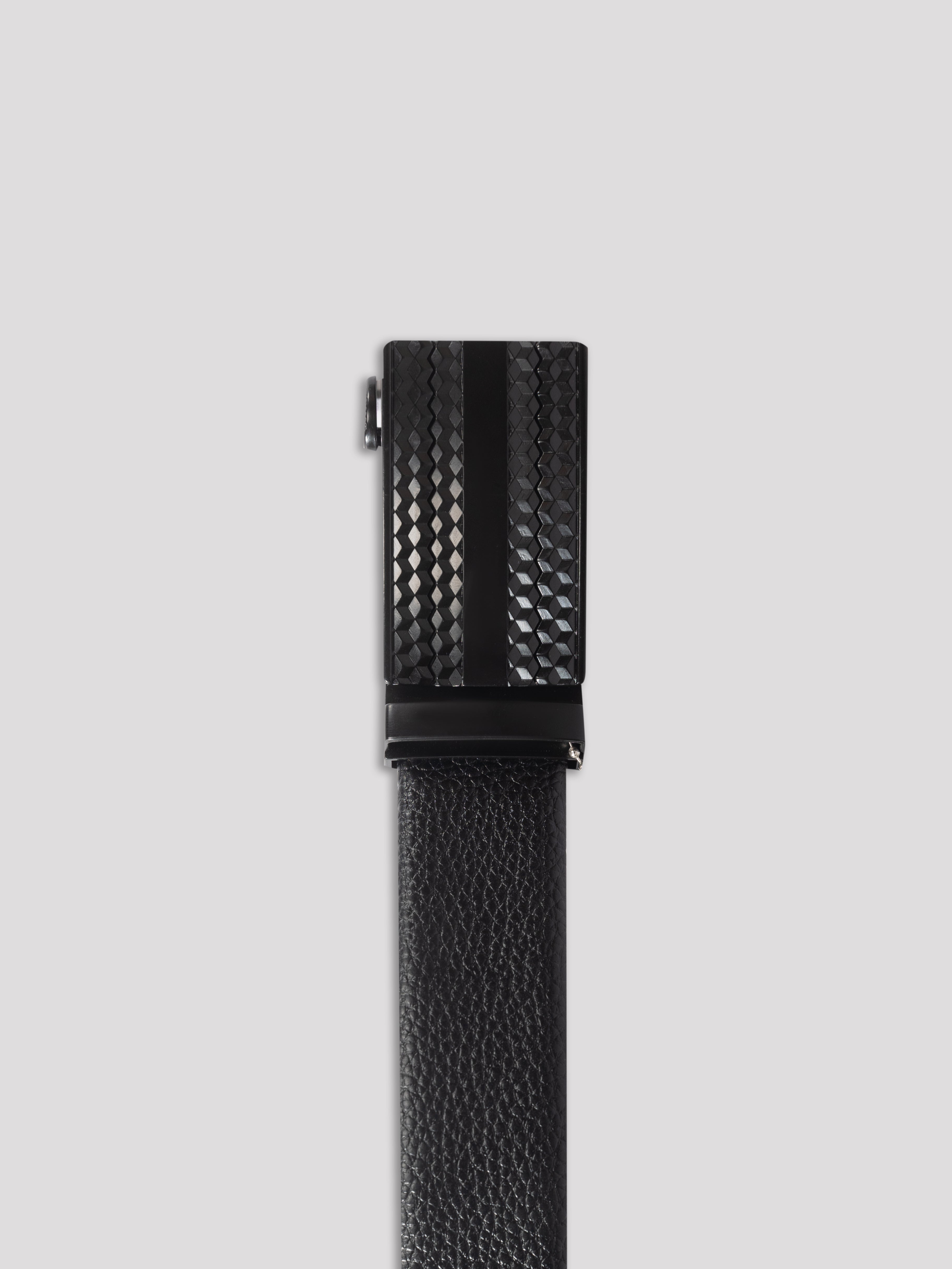 Box Buckle Leather Belt