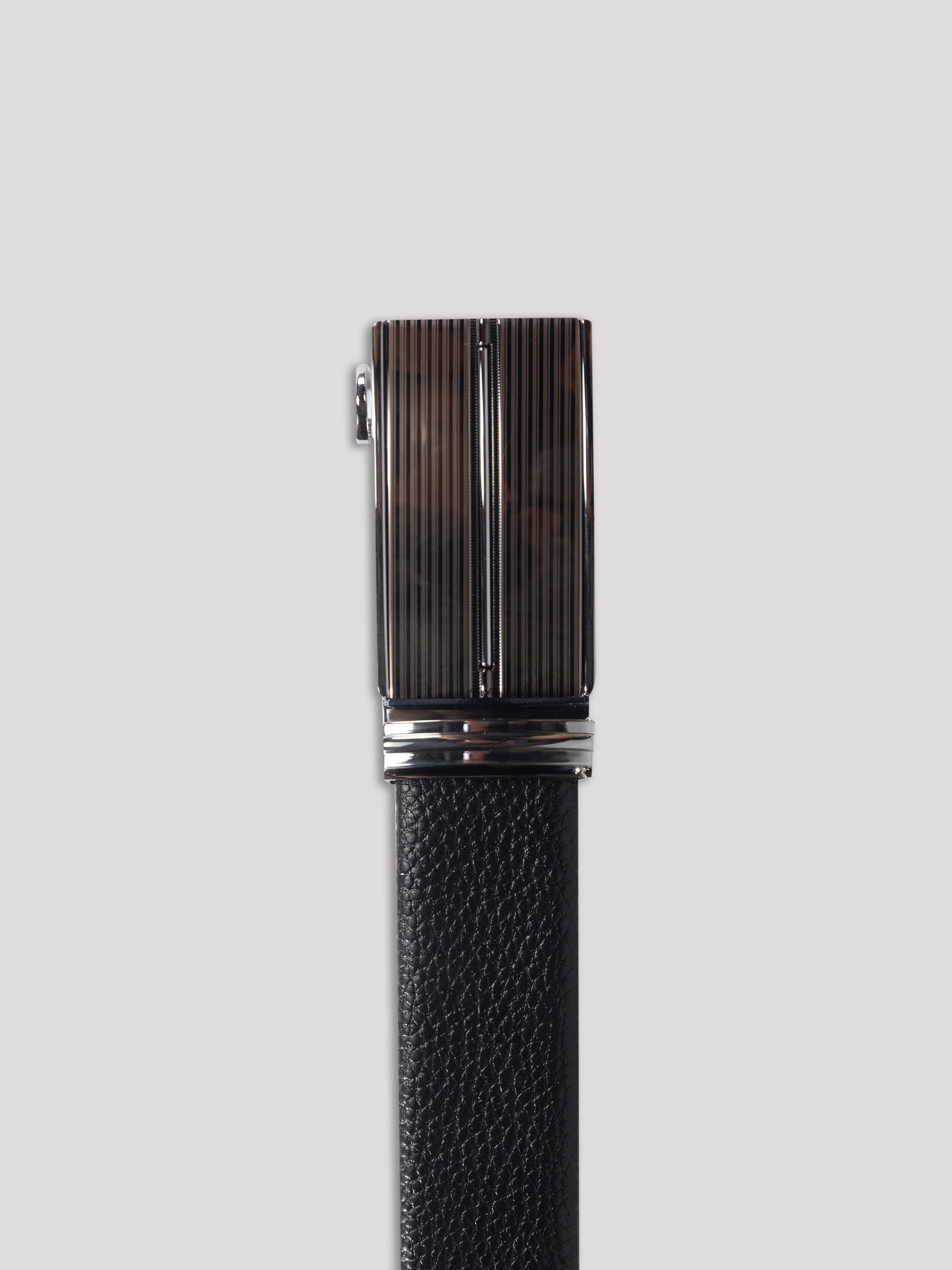 Box Buckle Leather Belt