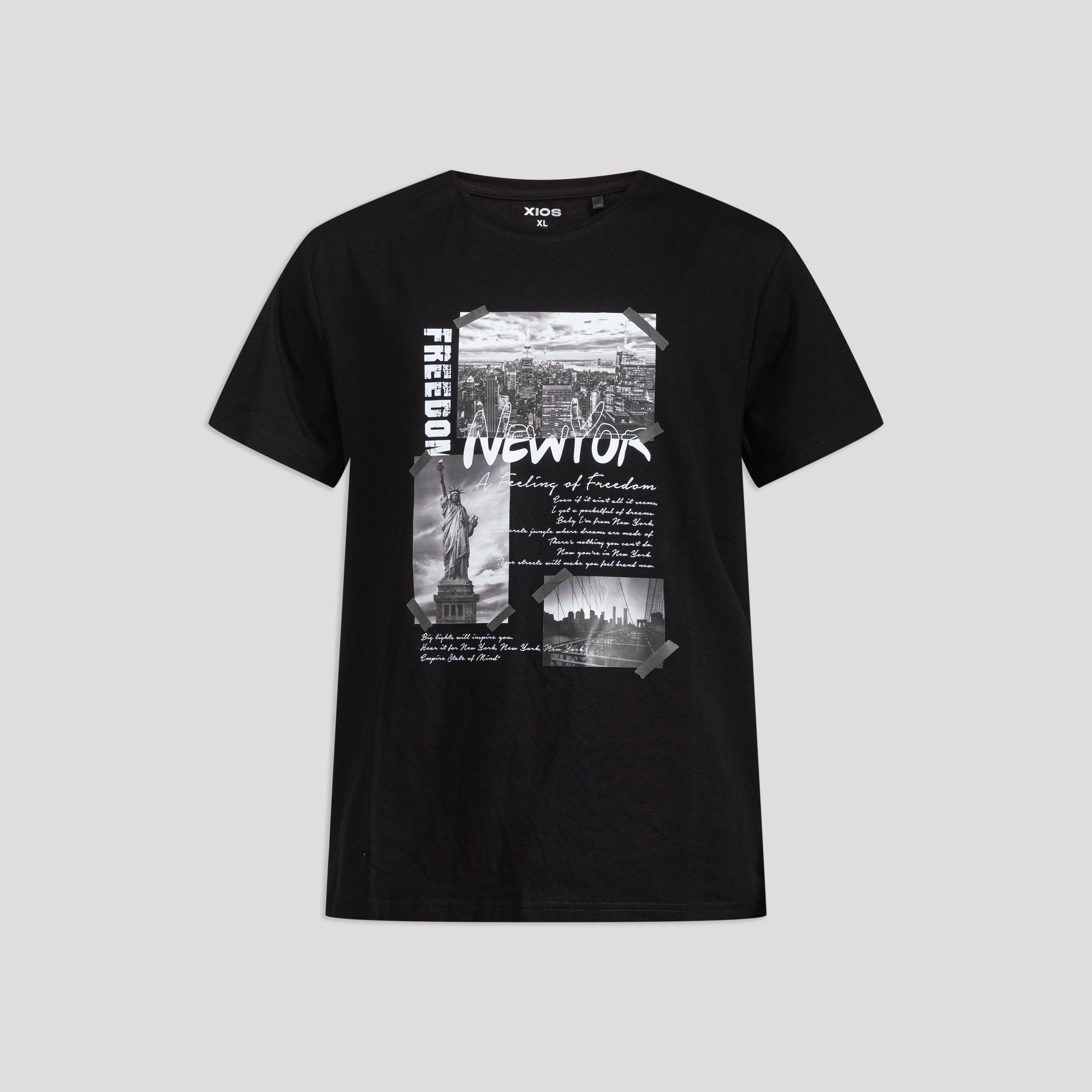 "Freedom NYC" Graphic Tee - XIOS