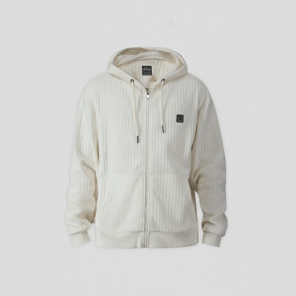 Hooded Full - Zip Sweater - XIOS