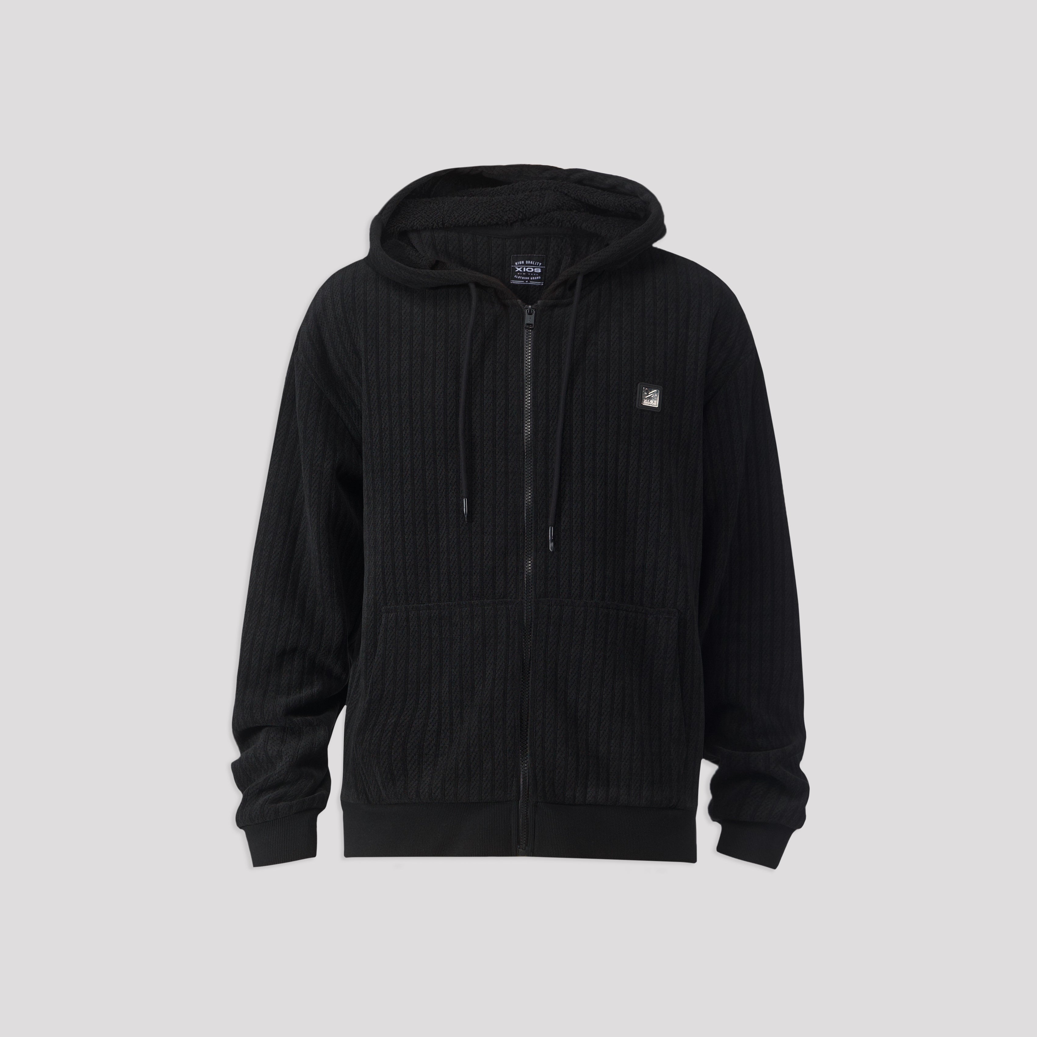 Hooded Full - Zip Sweater - XIOS