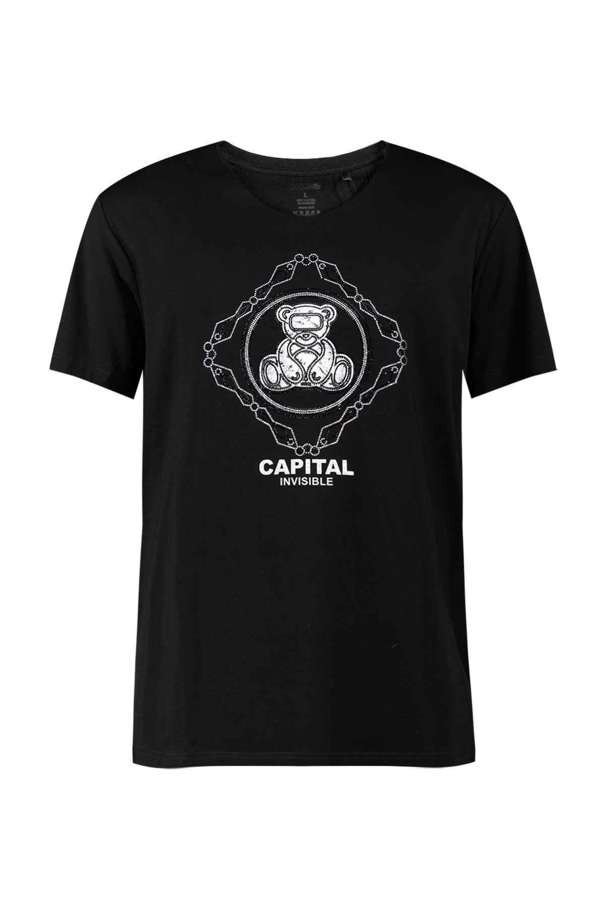 "Capital" Teddy Bear Graphic Tee - XIOS America