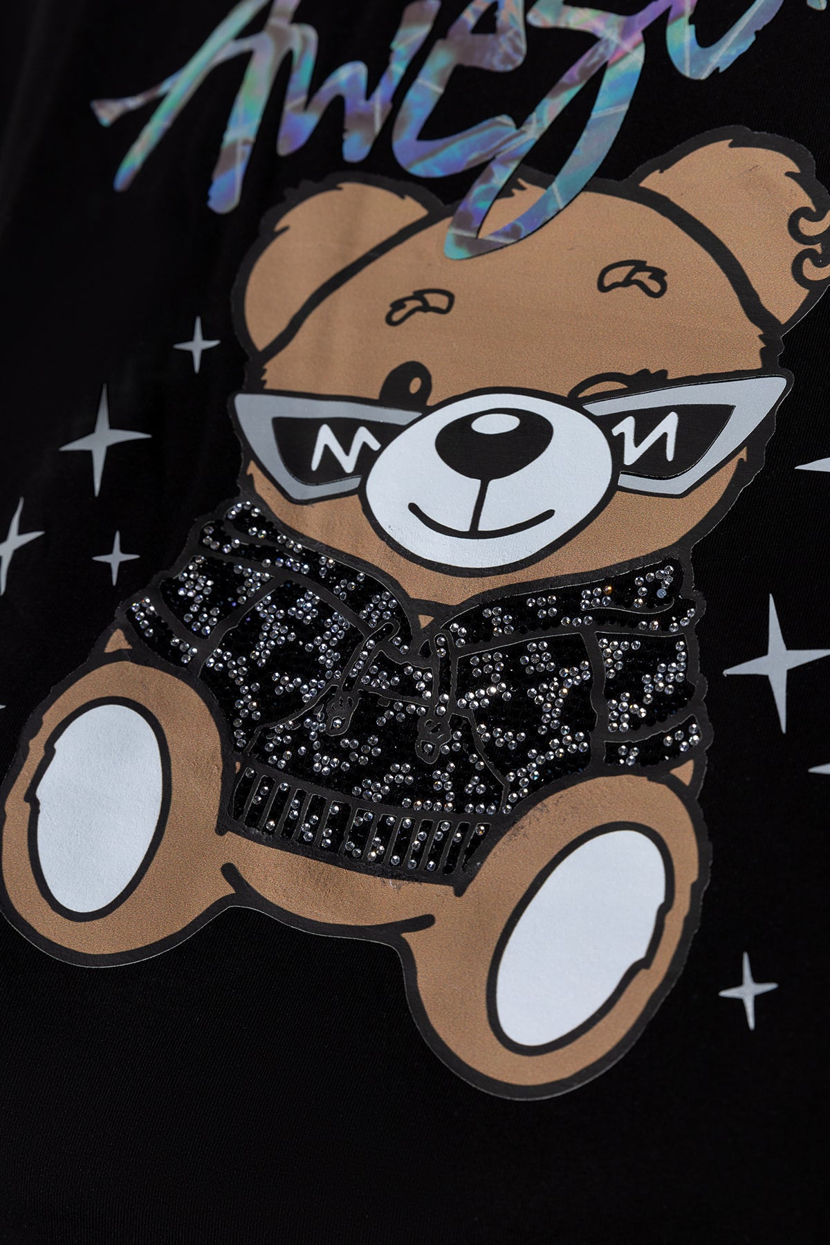 "Awesome" Teddy Bear Graphic Tee