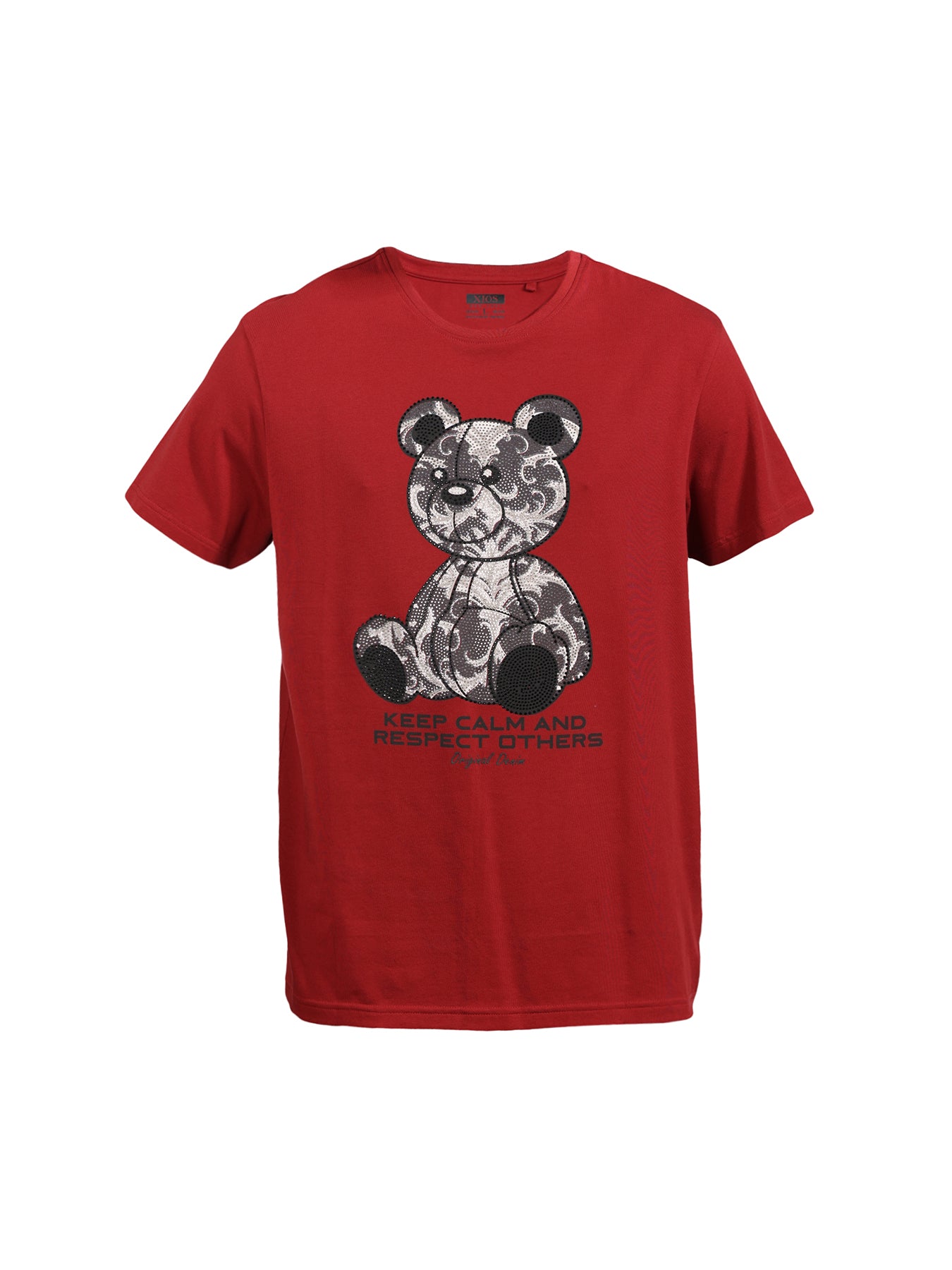 "Keep Calm and Respect Others" Teddy Bear Graphic Tee