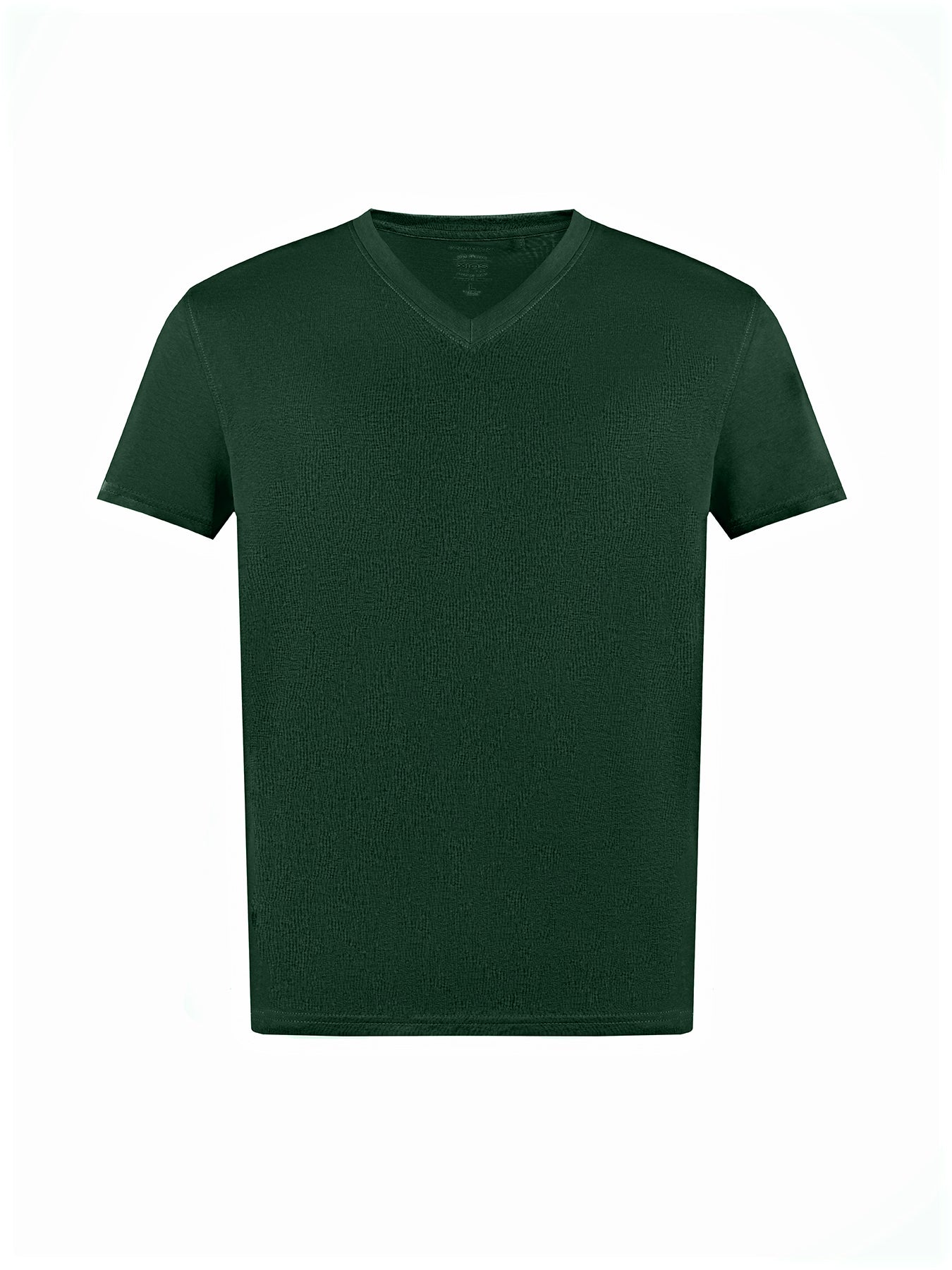 Camiseta básica con cuello en V