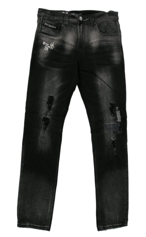 "Different" Graphic Skinny Jeans
