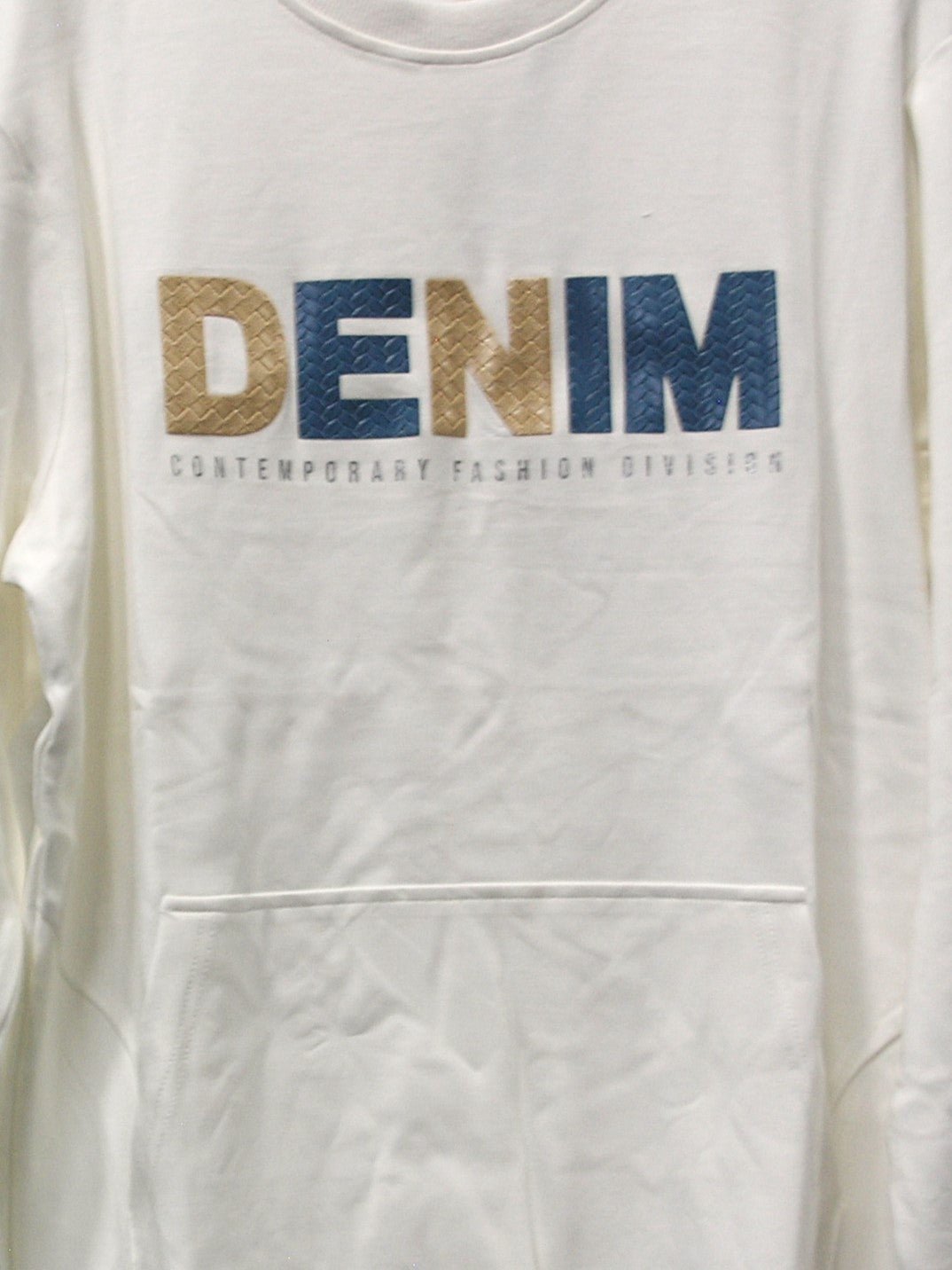 "Denim" Graphic Pullover