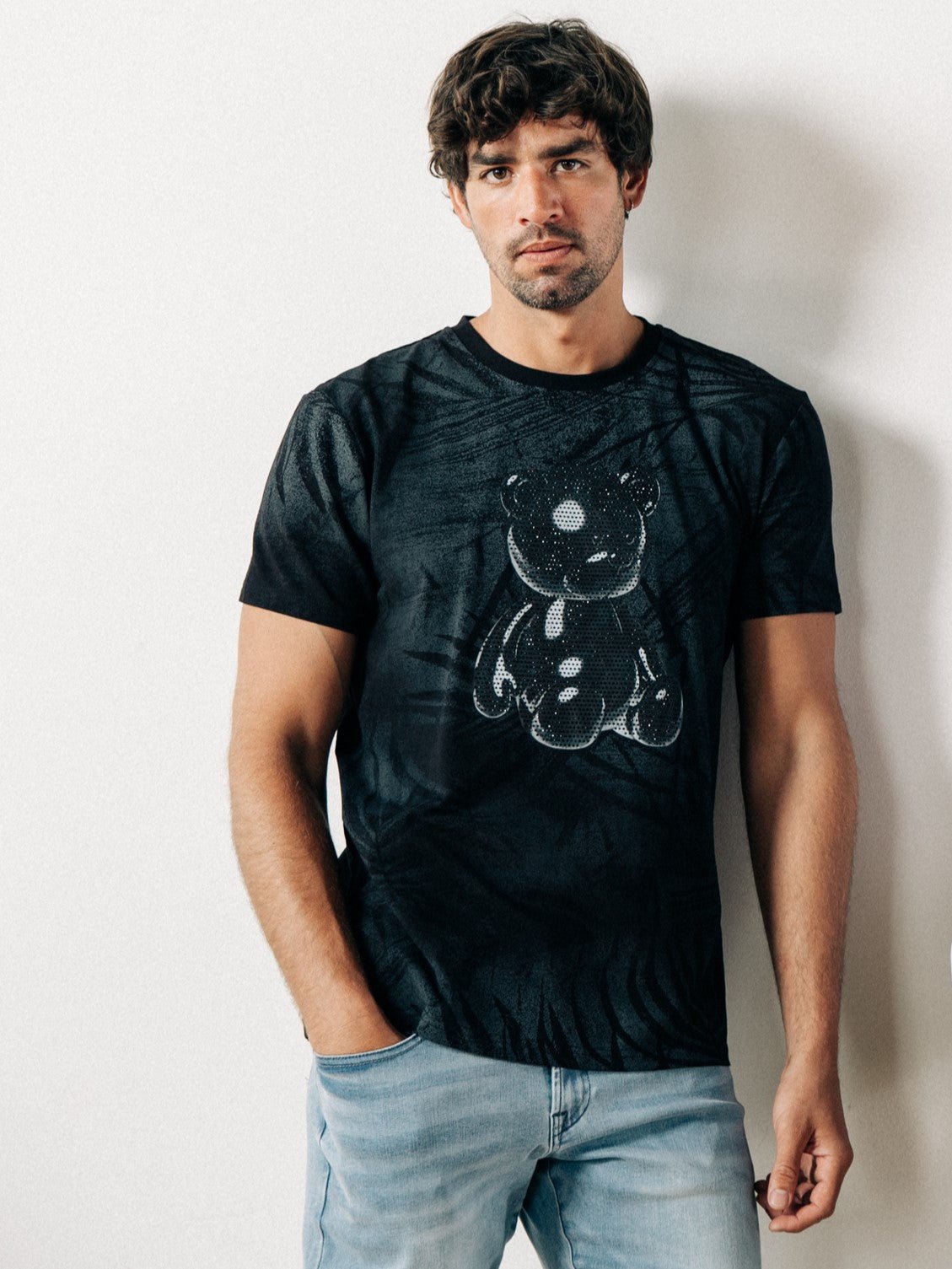 【CARPET COMPANY】Teddy Bear Tee Black Teddy Bear Tee — Carpet Company