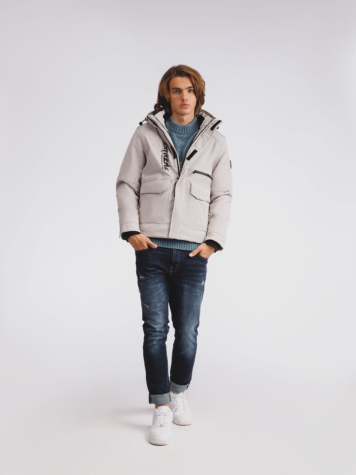 Parka con capucha "extrema"