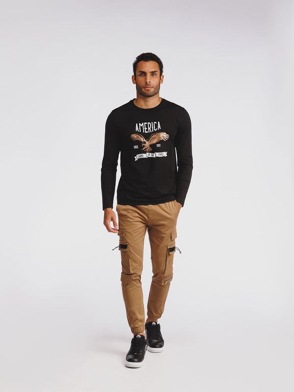 America Long Sleeve Tee - XIOS America