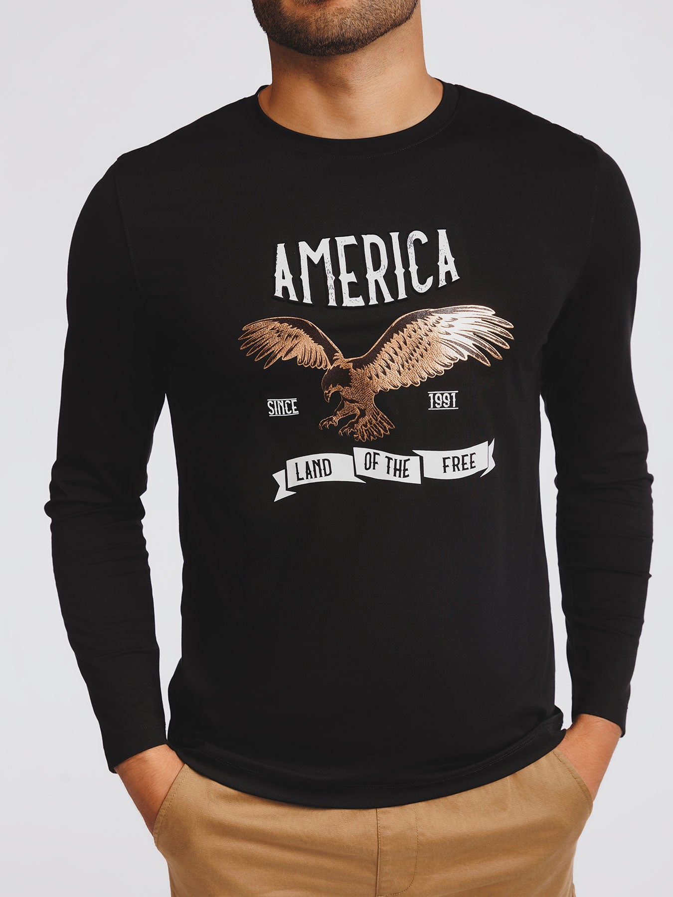 Camiseta de manga larga "América"