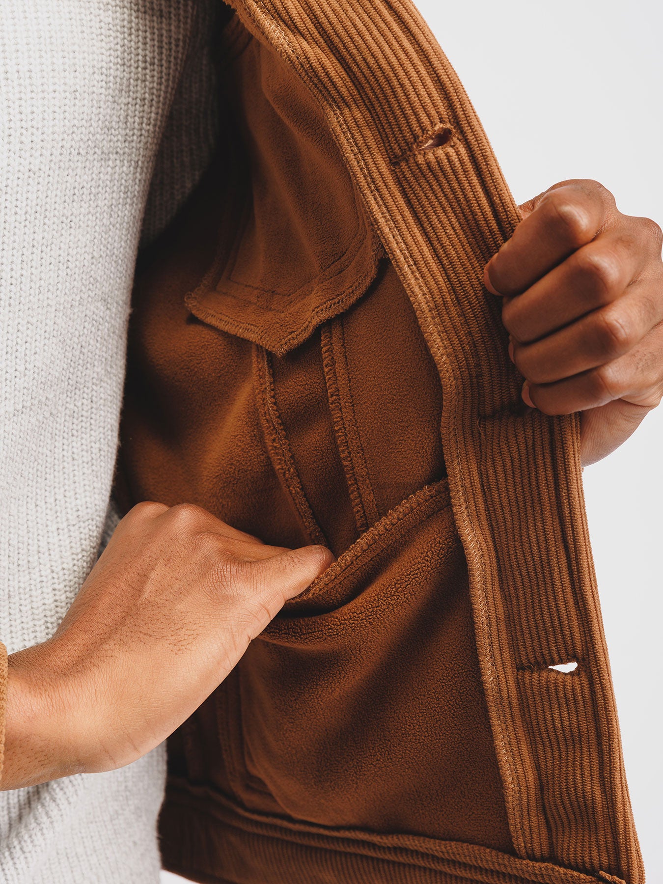 Chaqueta de pana