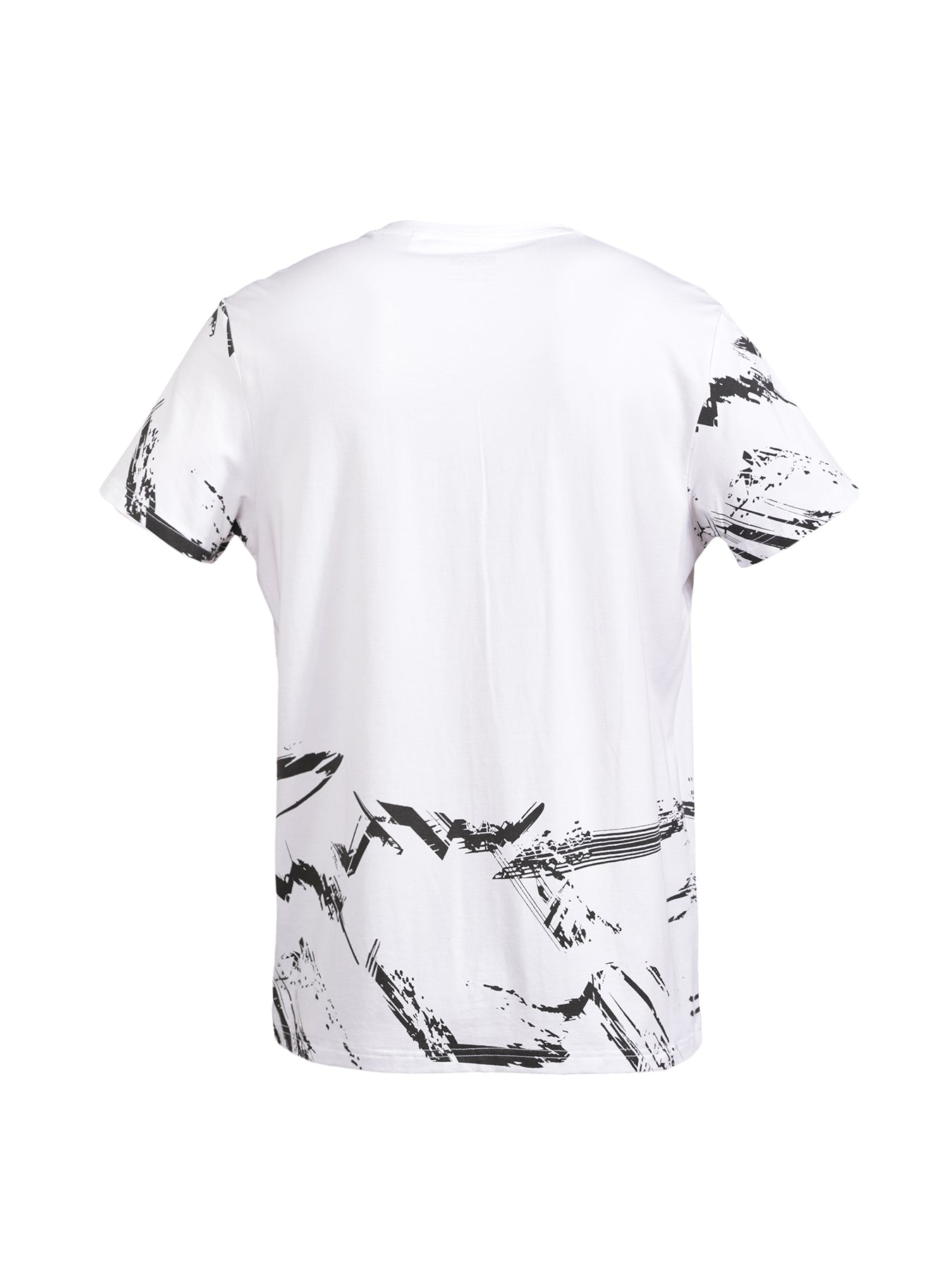 White Black Graphic Tee