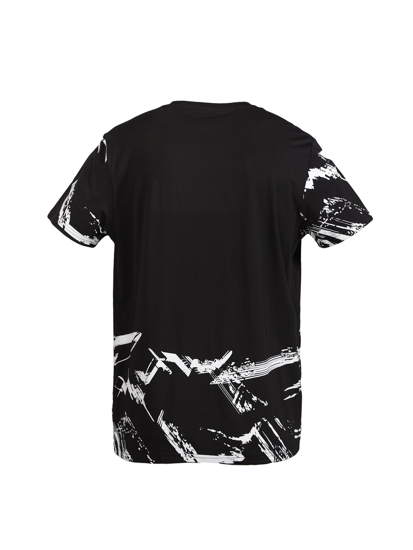 White Black Graphic Tee