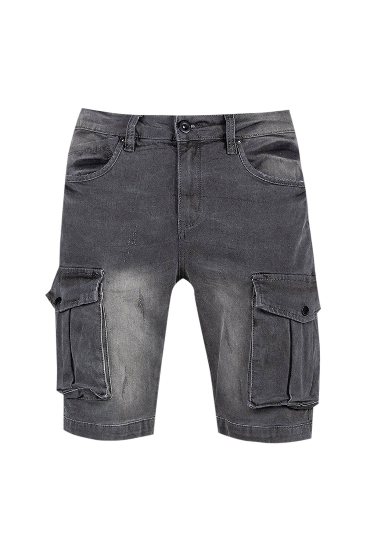 Cargo Denim Shorts