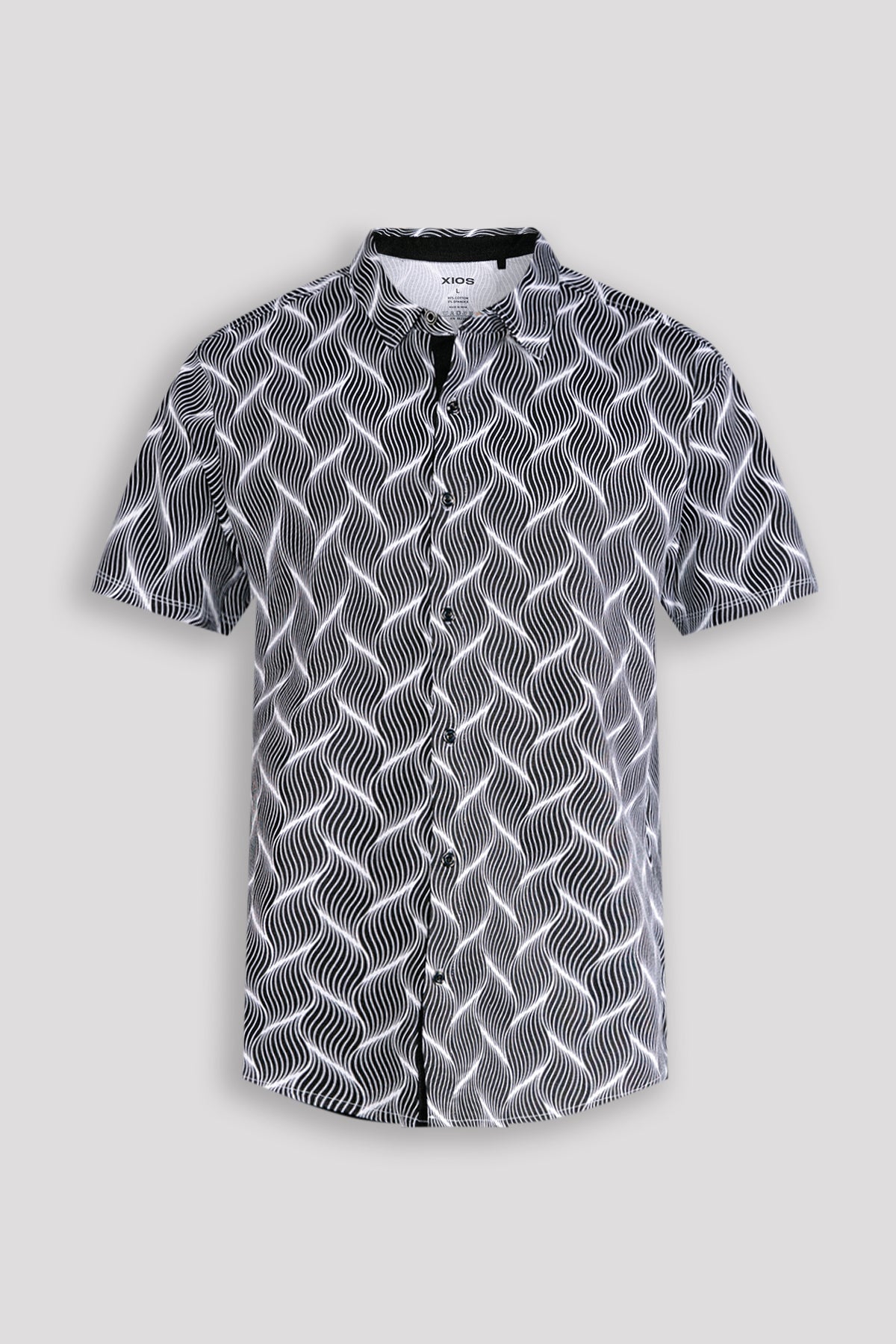 Short-Sleeve Button-Up Shirt