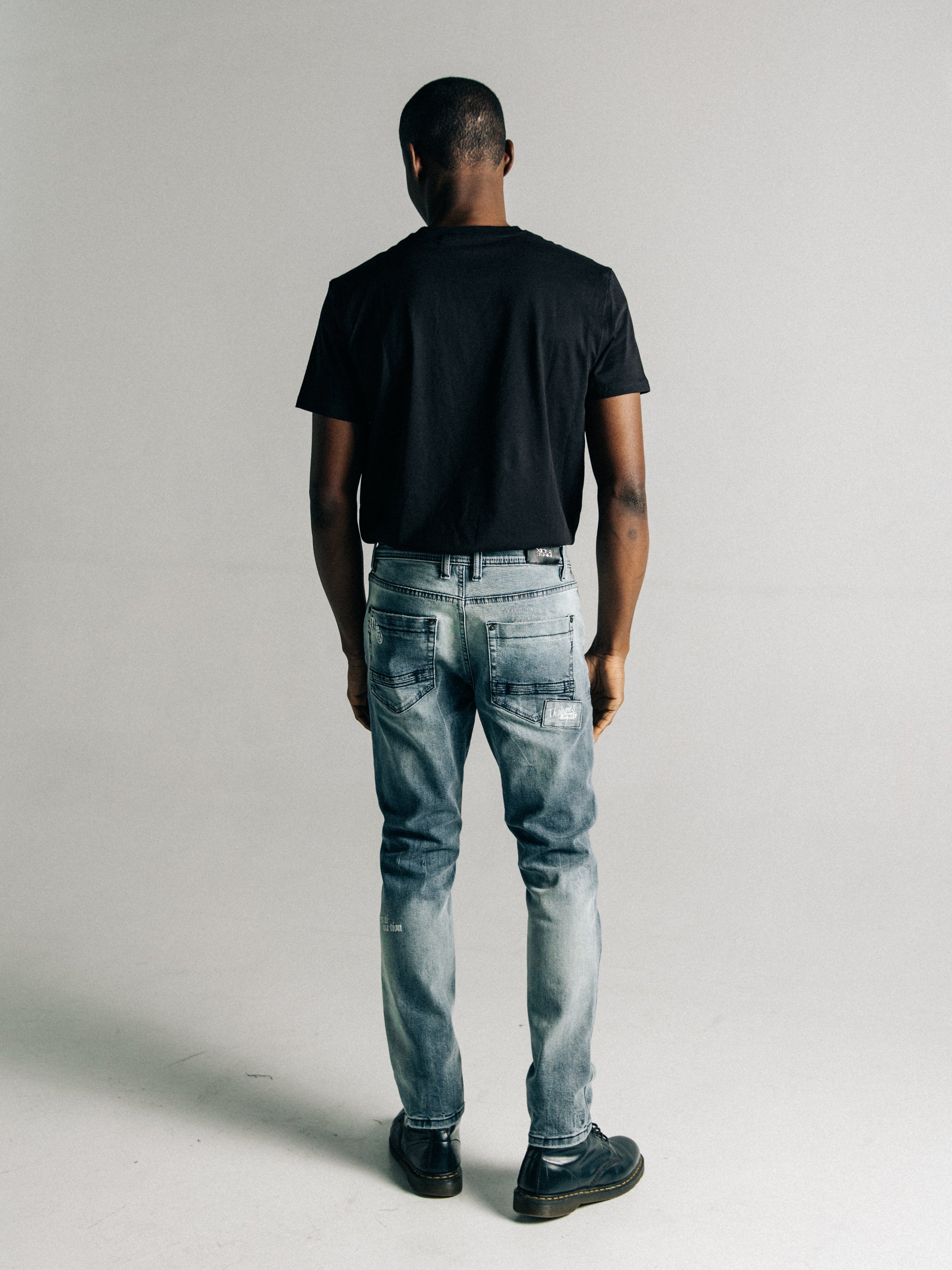 "Different" Graphic Skinny Jeans