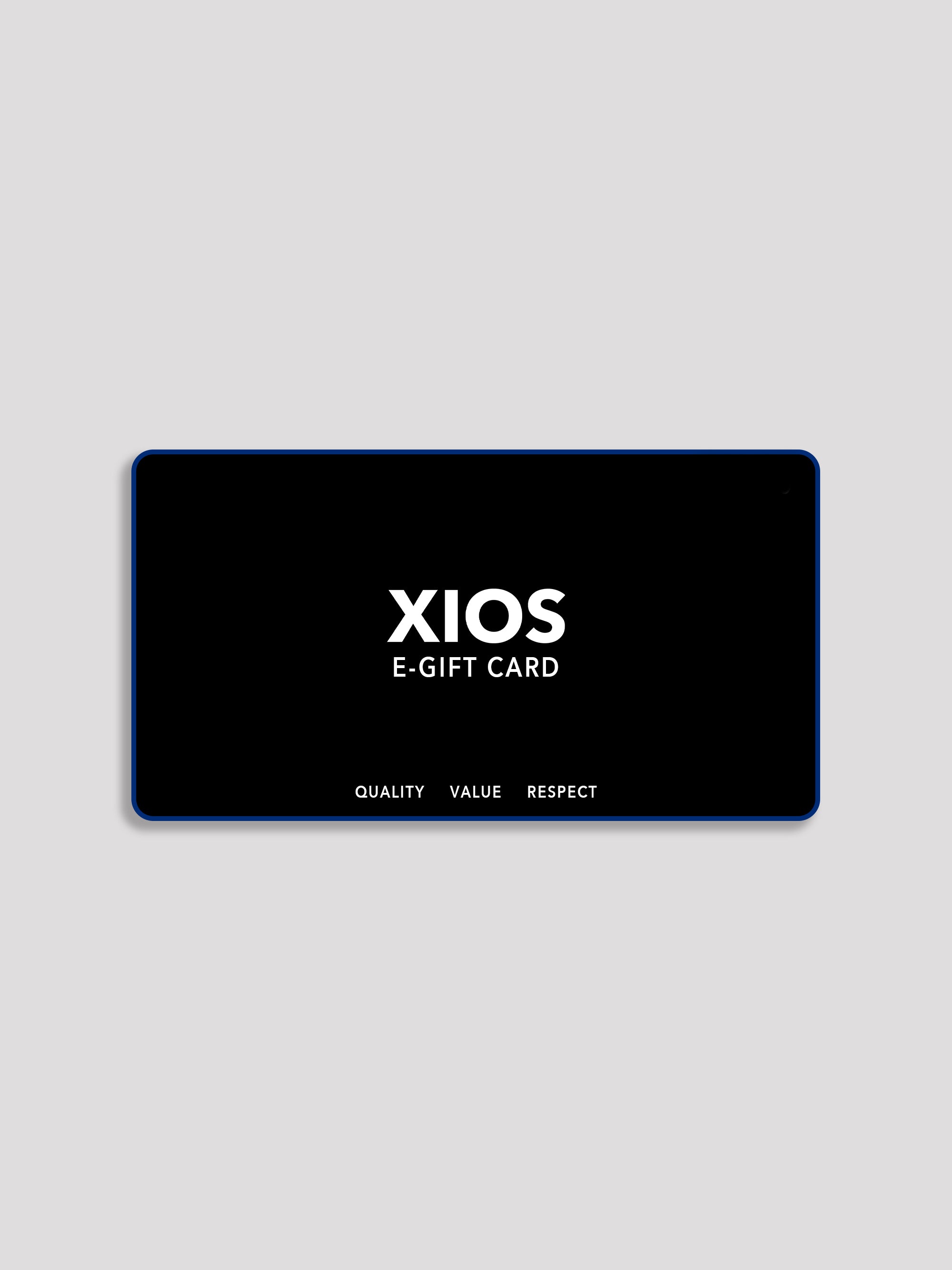 XIOS Digital Gift Card - XIOS