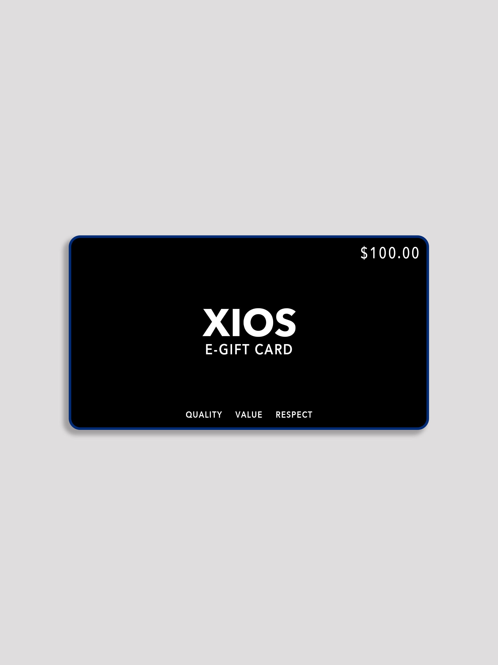 XIOS Digital Gift Card - XIOS