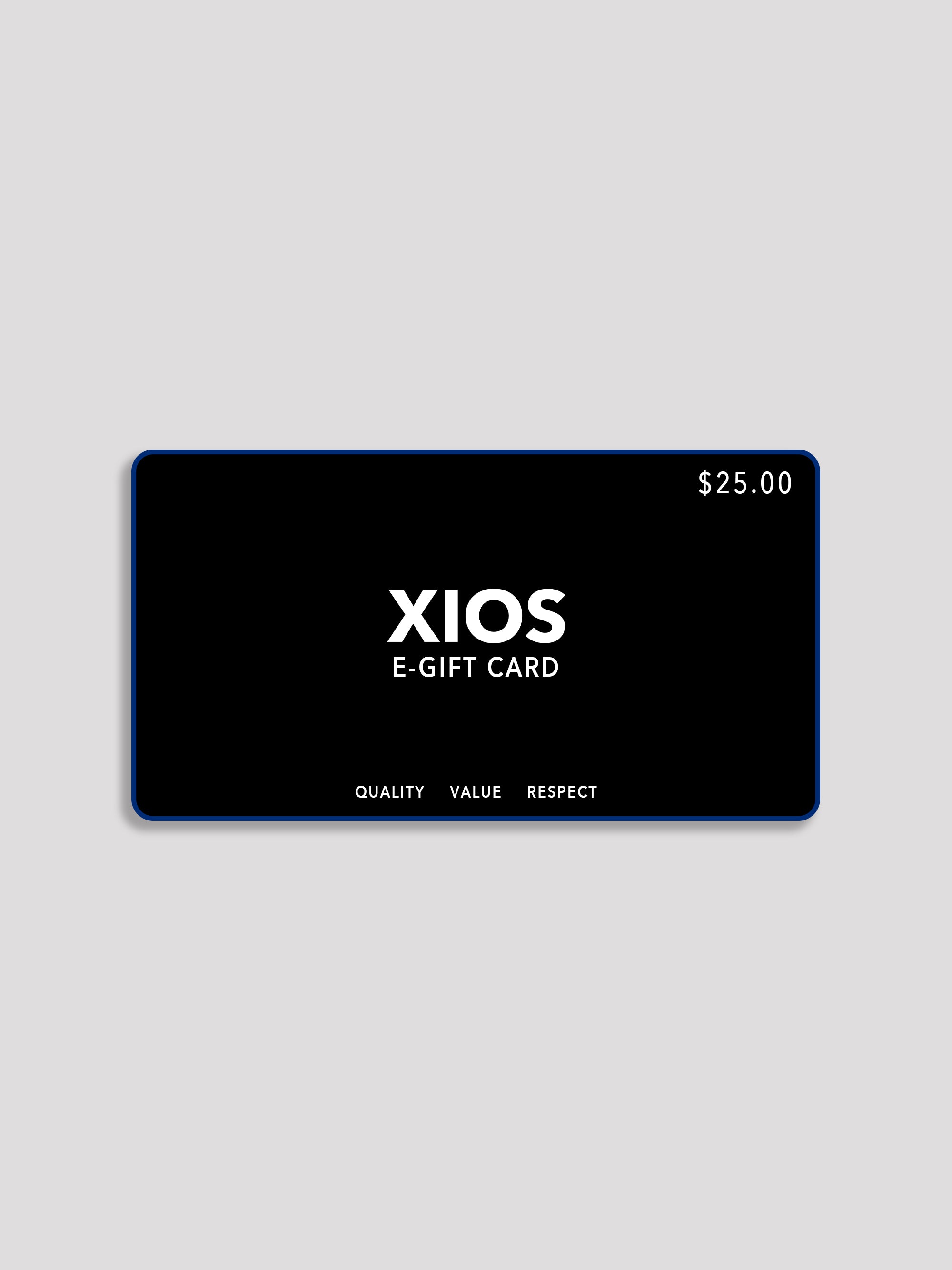 XIOS Digital Gift Card - XIOS