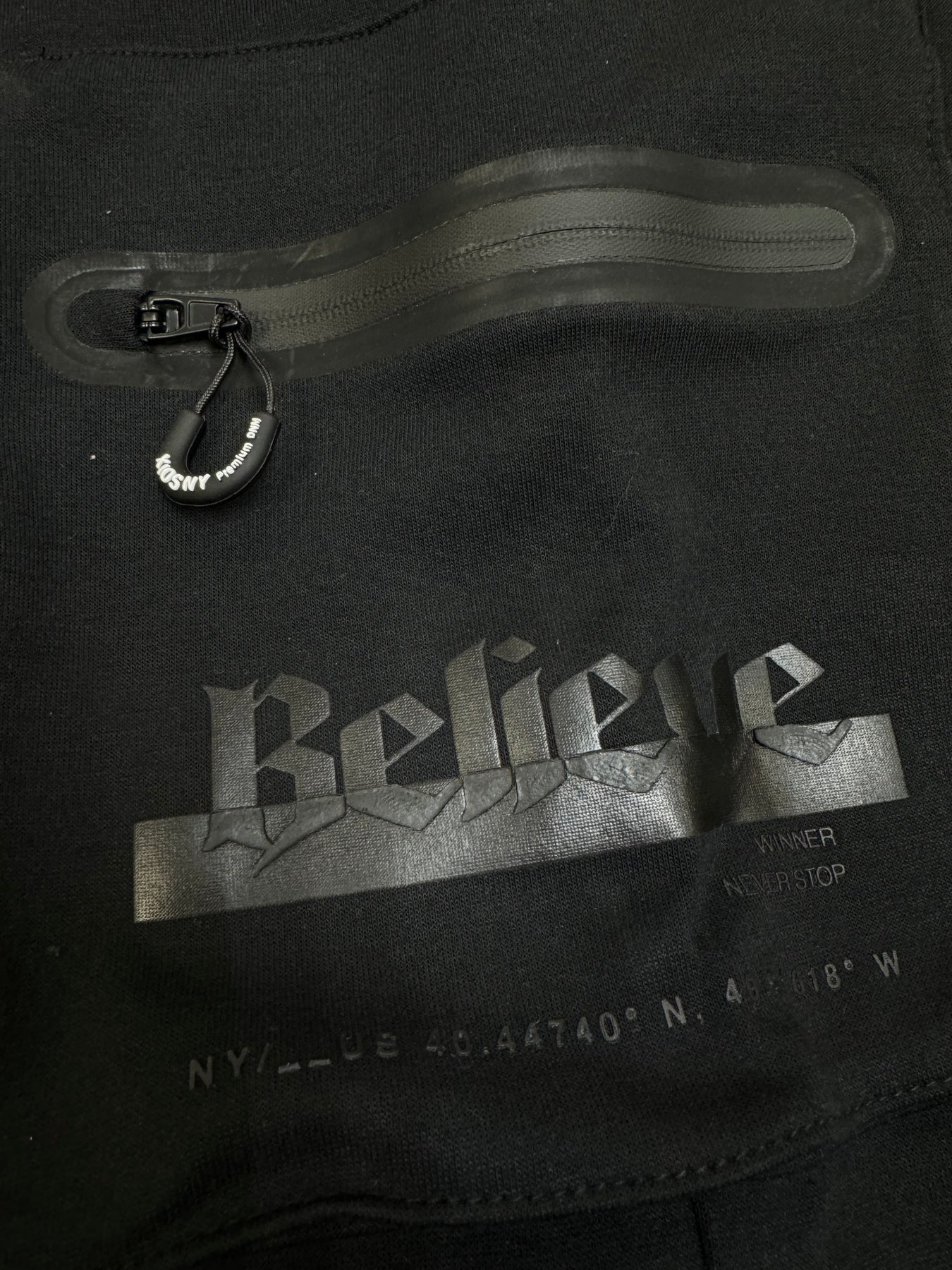 Pantalones cargo para correr "Believe"