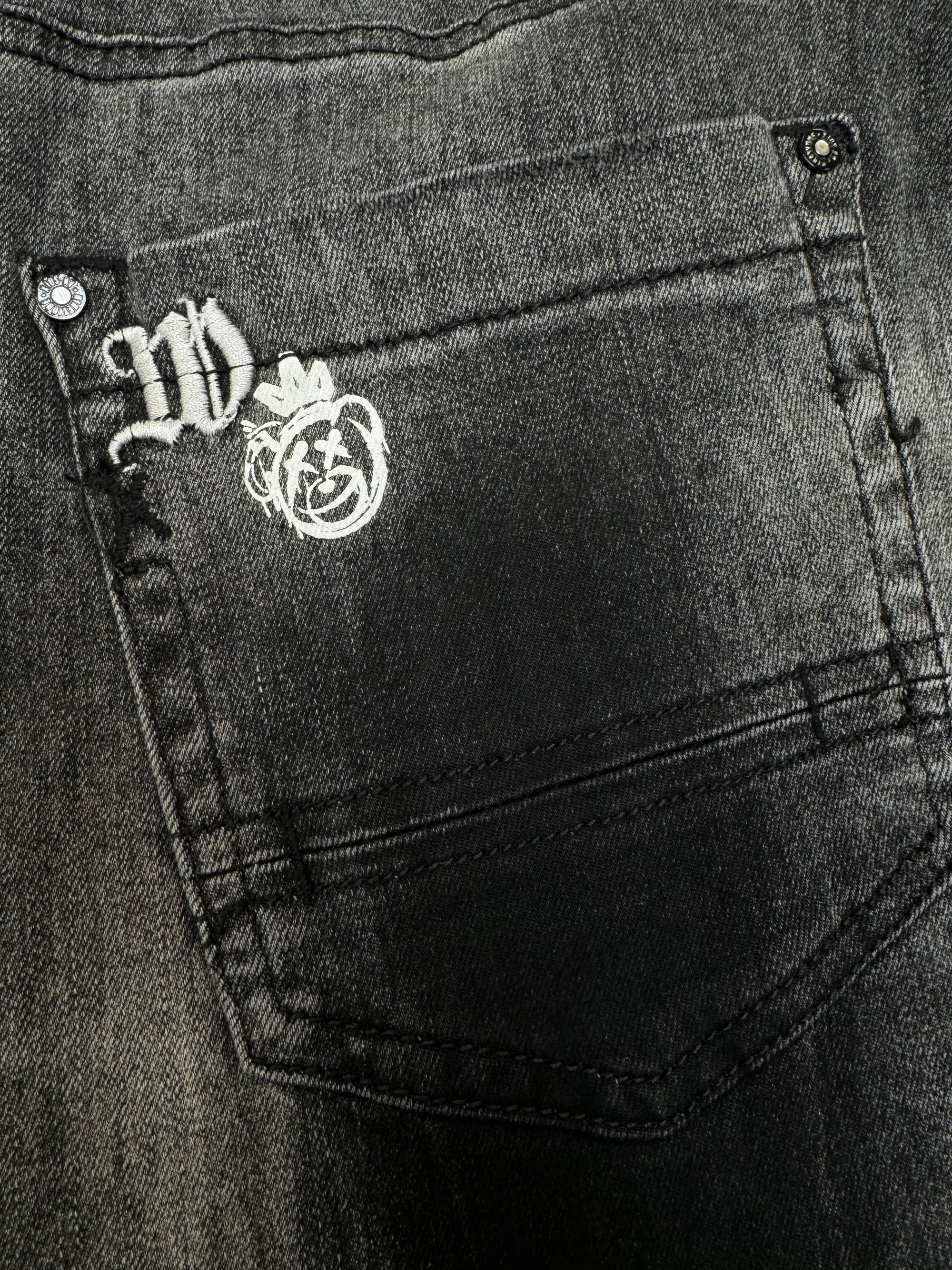 "Different" Graphic Skinny Jeans