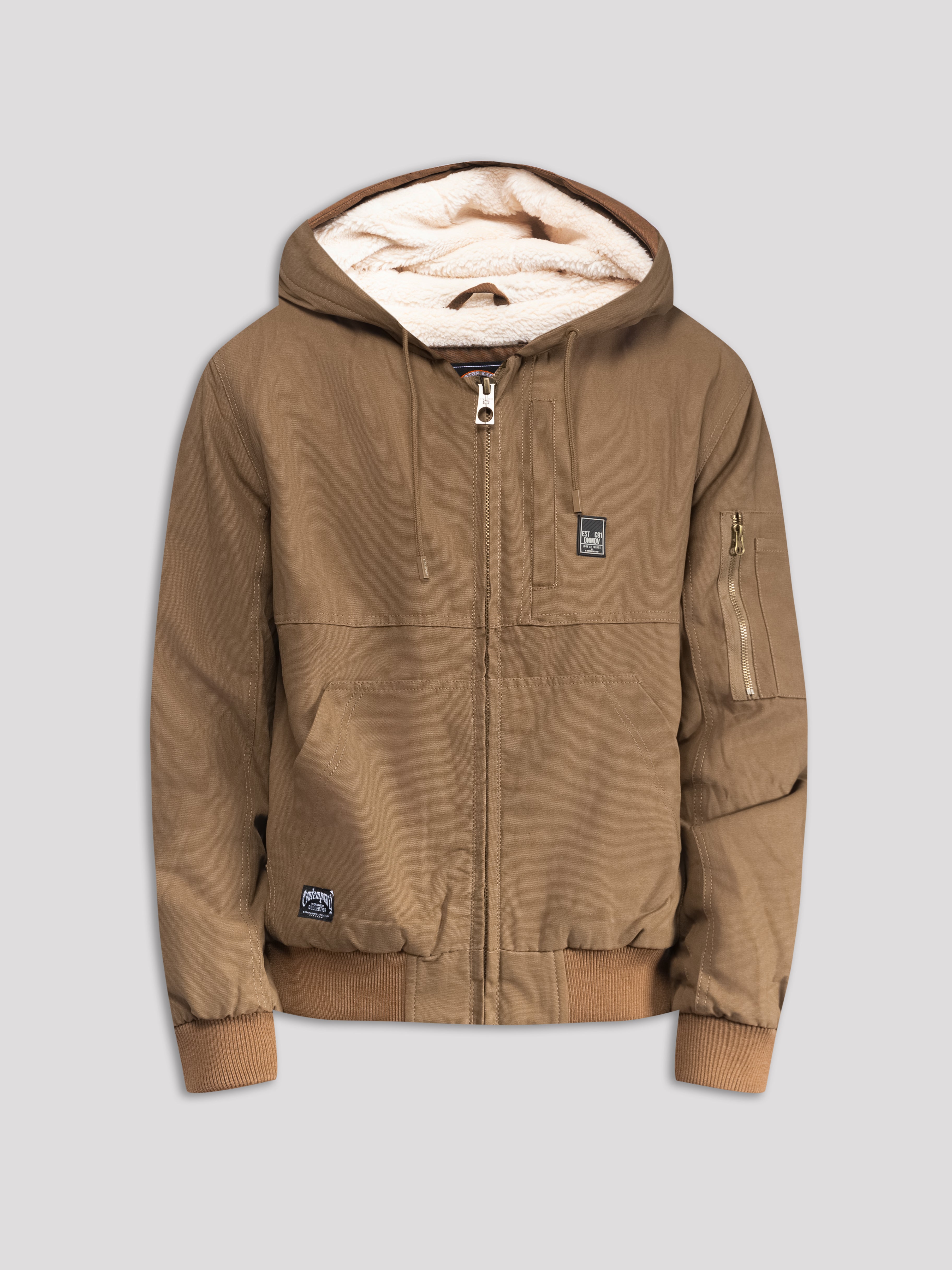 Hooded Sherpa Jacket