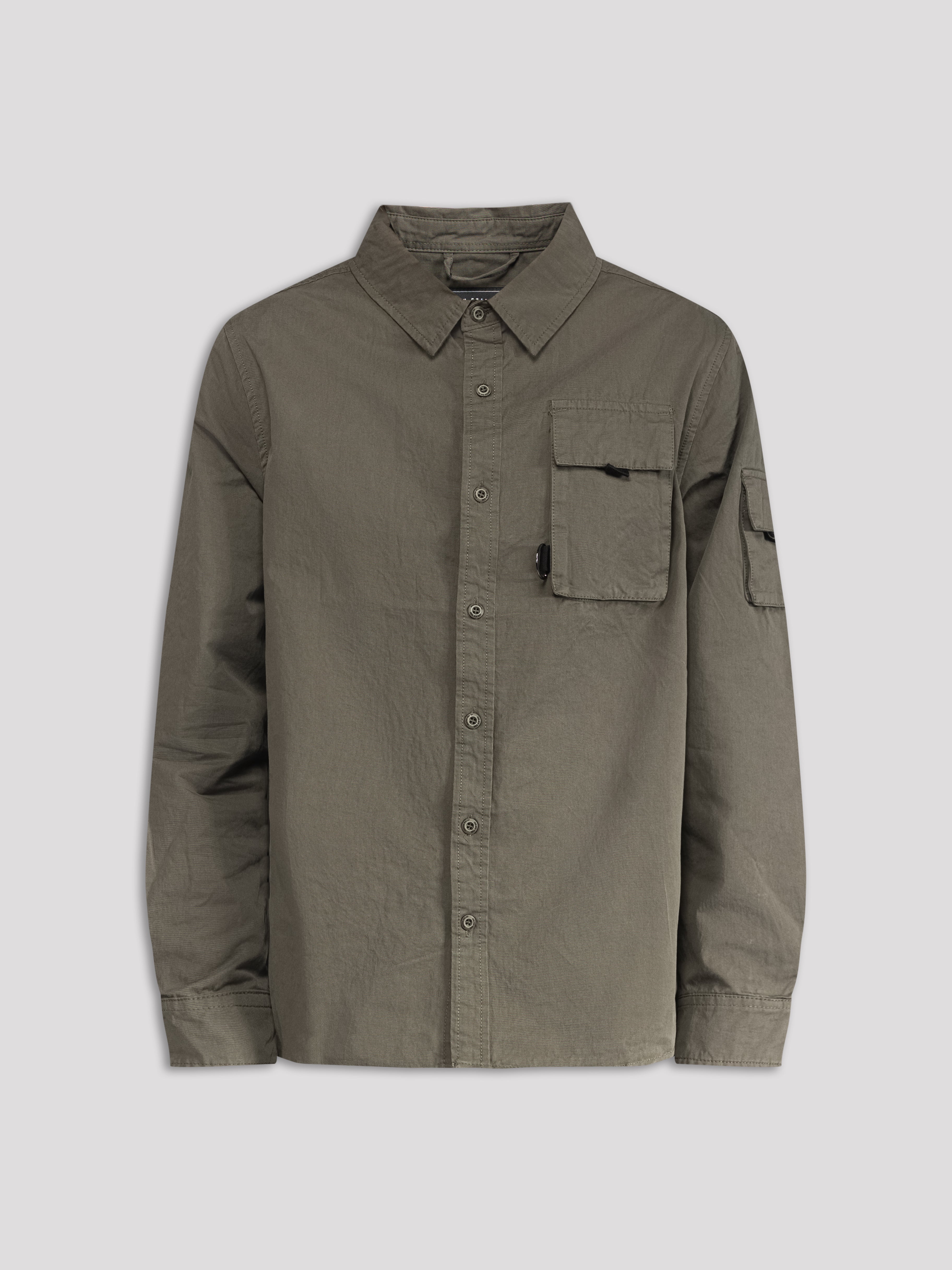 Work Wear Long Sleeve Button Shirt