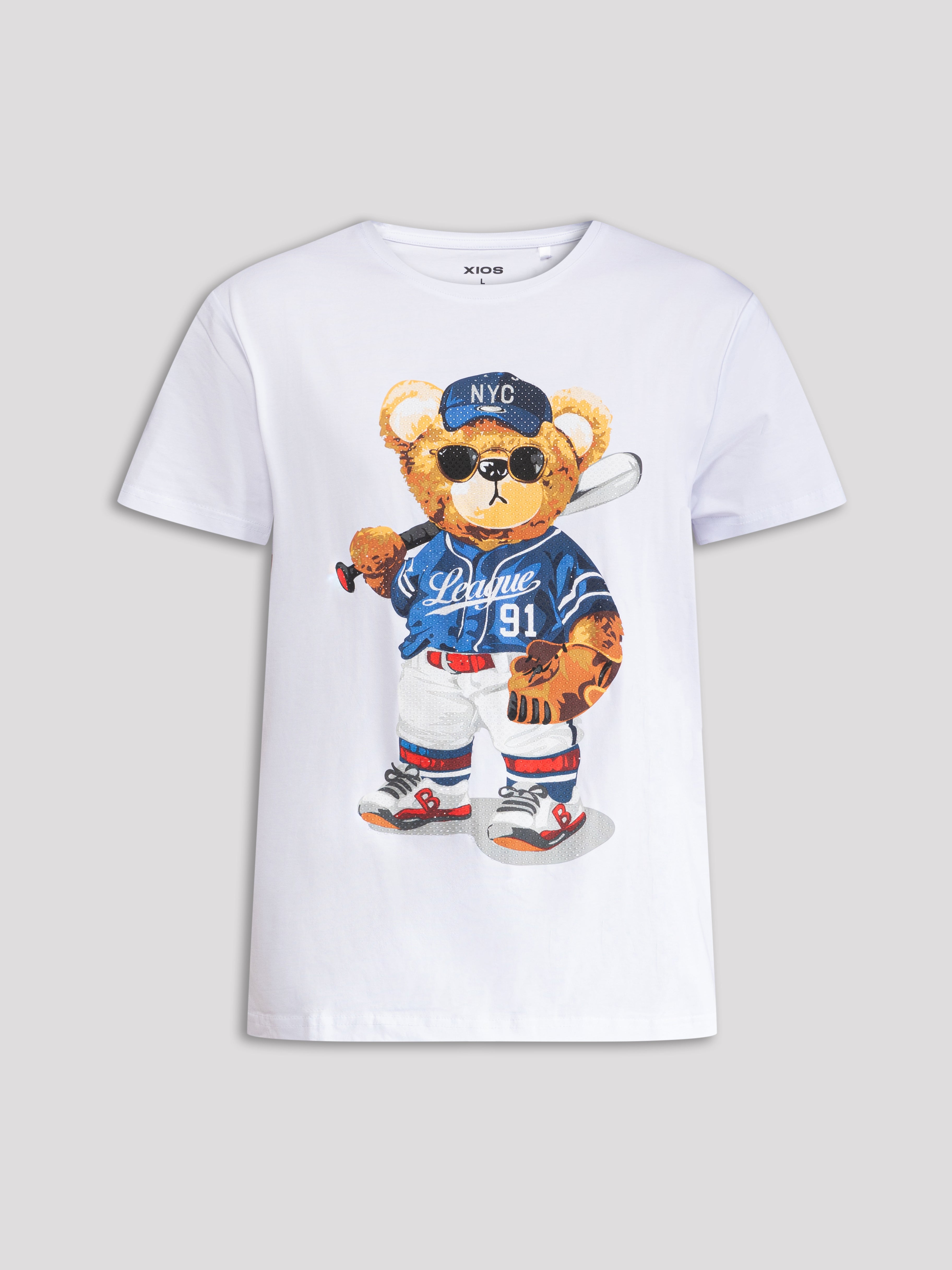 "Teddy Batter" Graphic Shirt