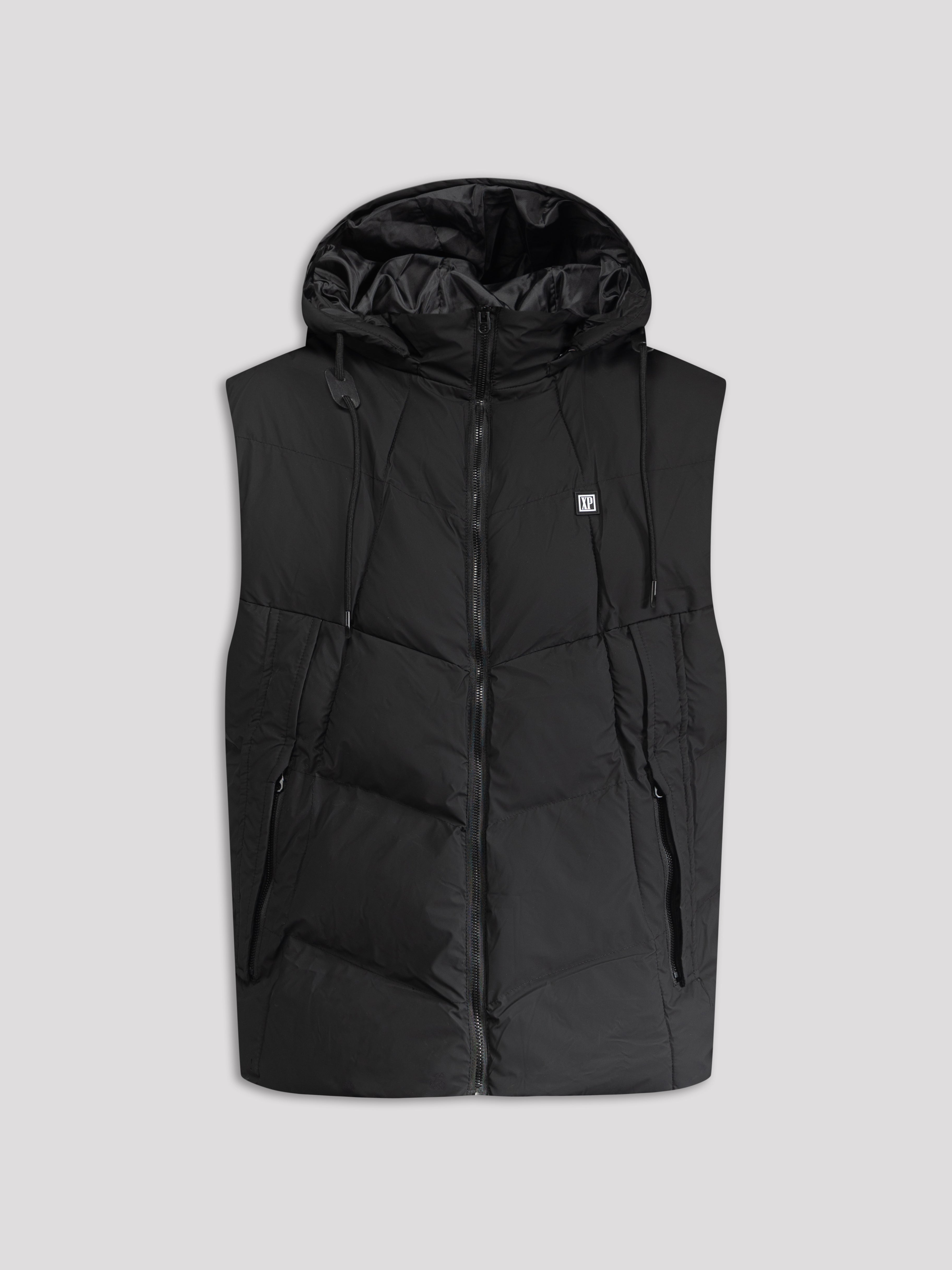 Basic Hooded Puffer Vest