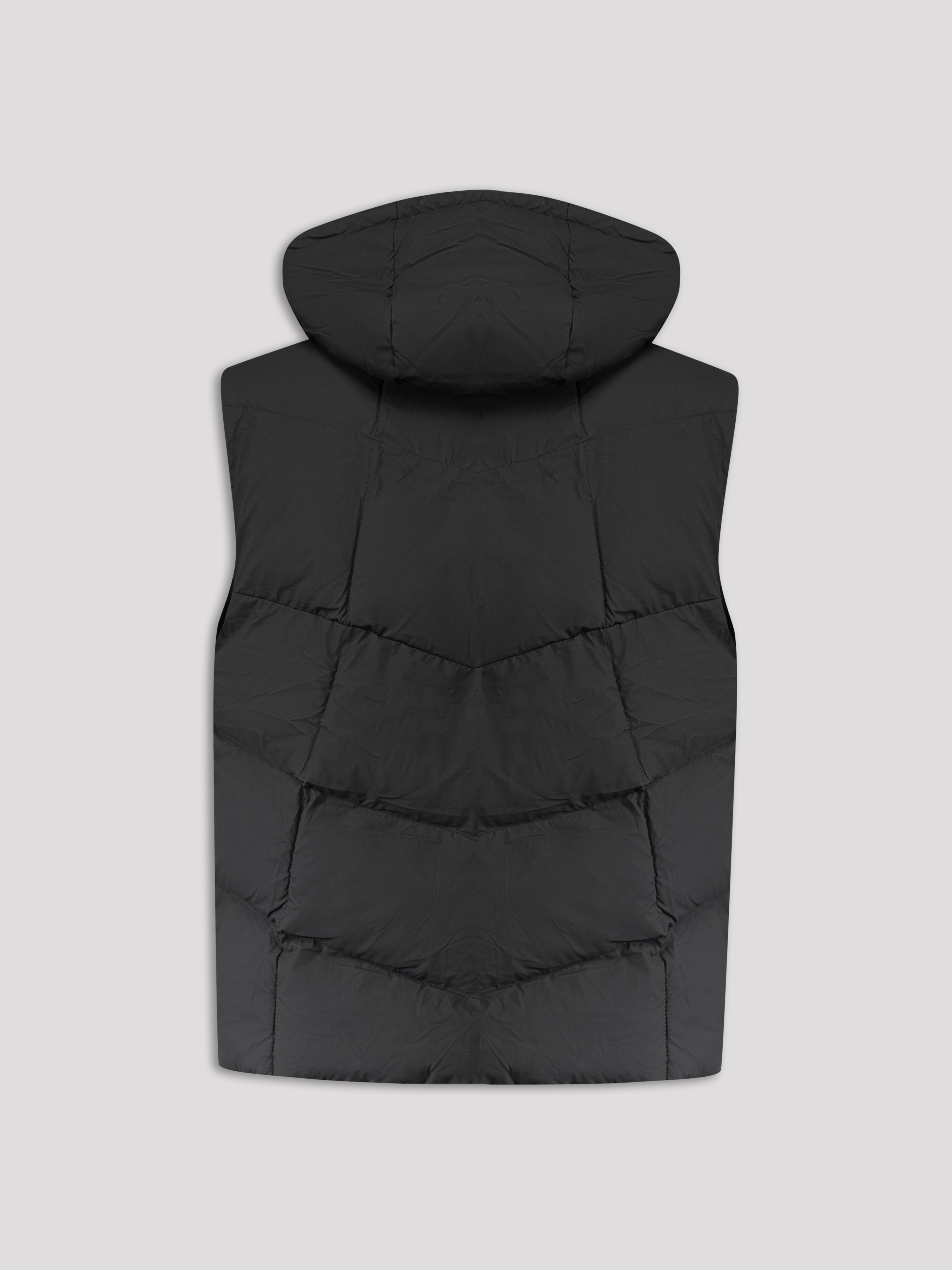 Basic Hooded Puffer Vest