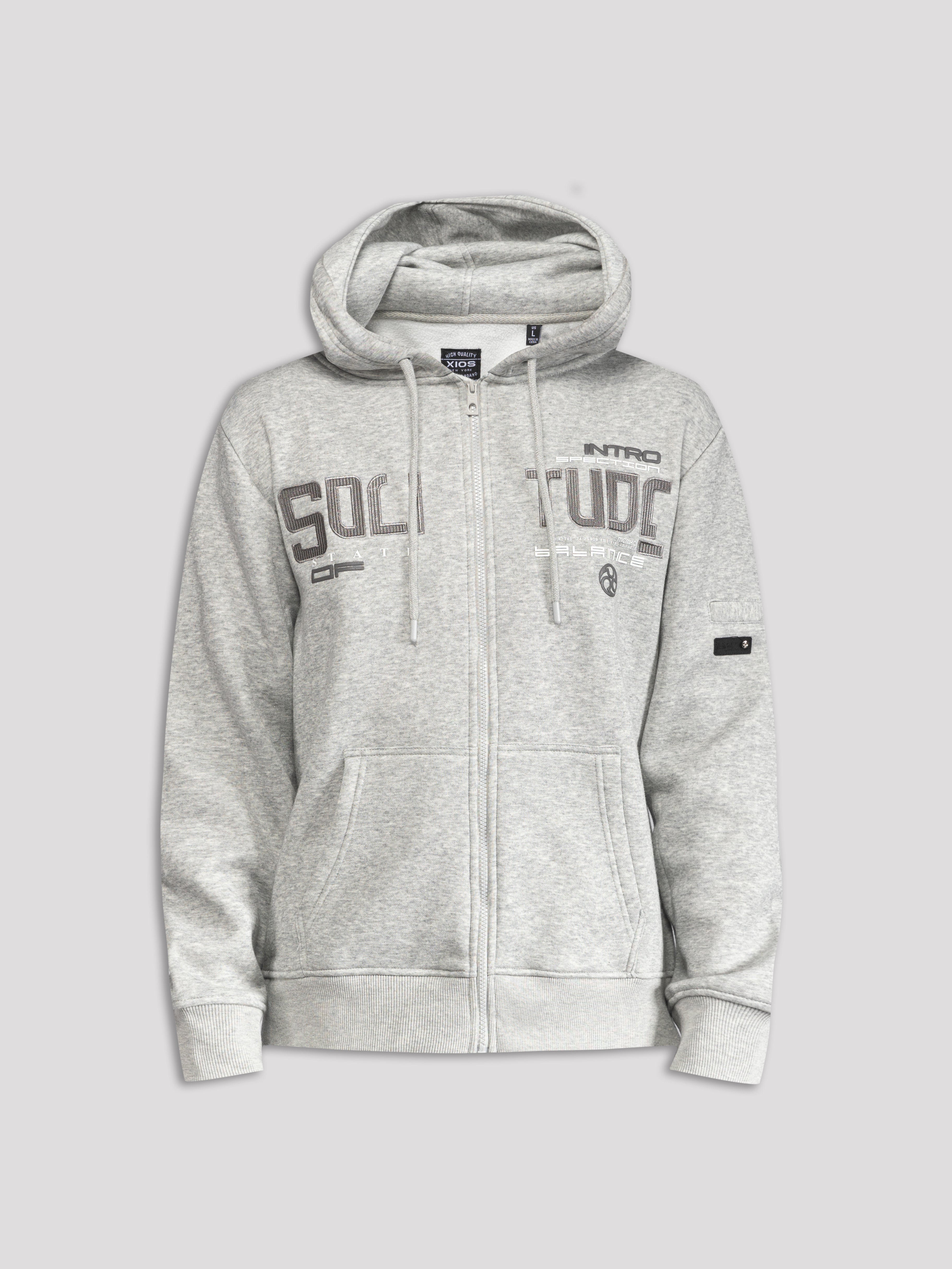 "Solitude" Full Zip  Hoodie