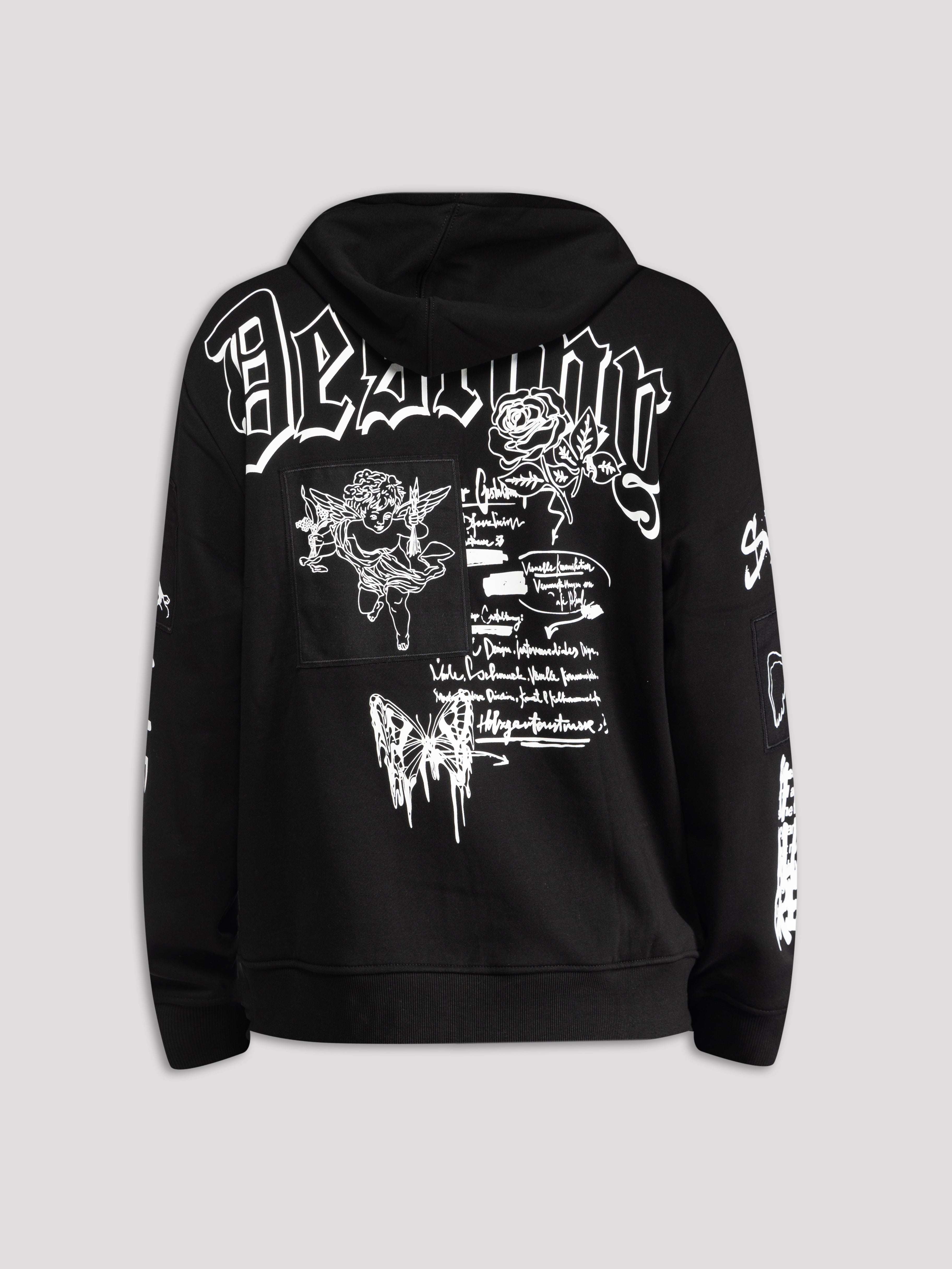 "Graffiti" Full Zip Hoodie