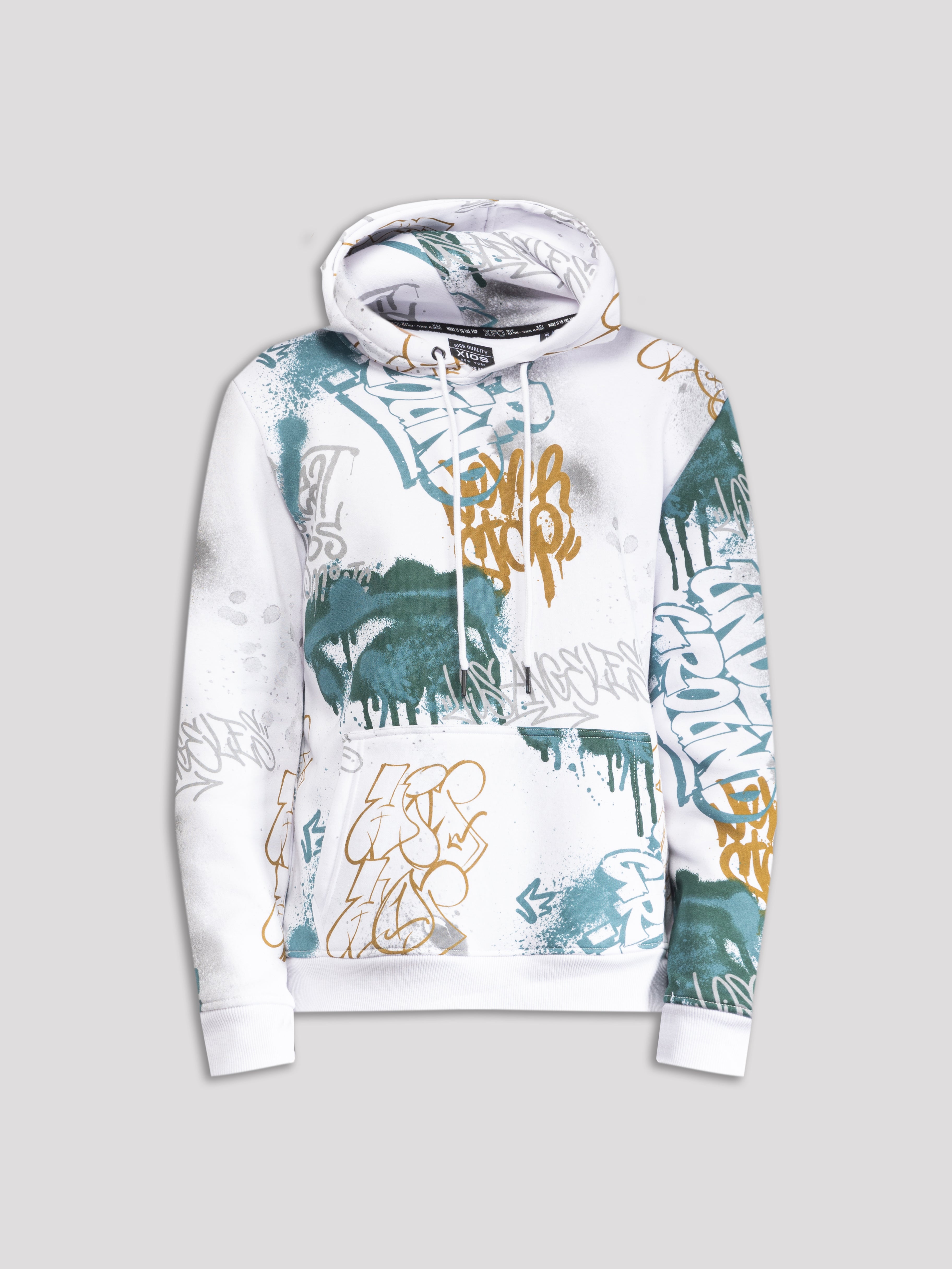 "Graffiti" Pull Over Hoodie