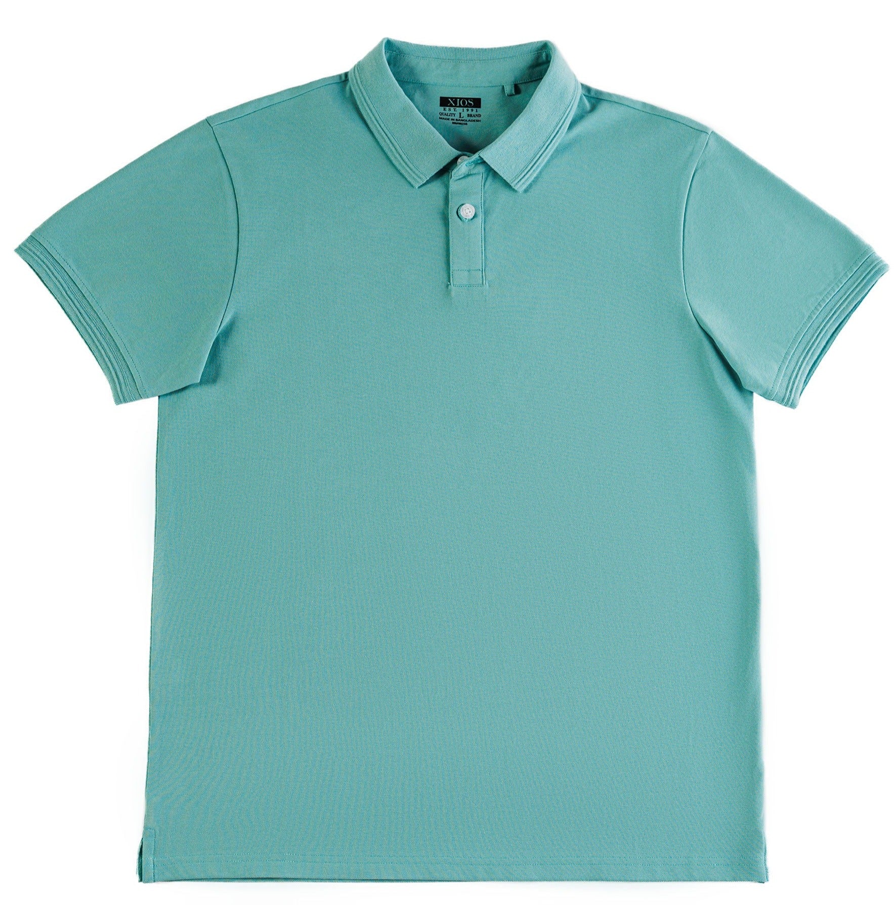 Polo with Solid Collar
