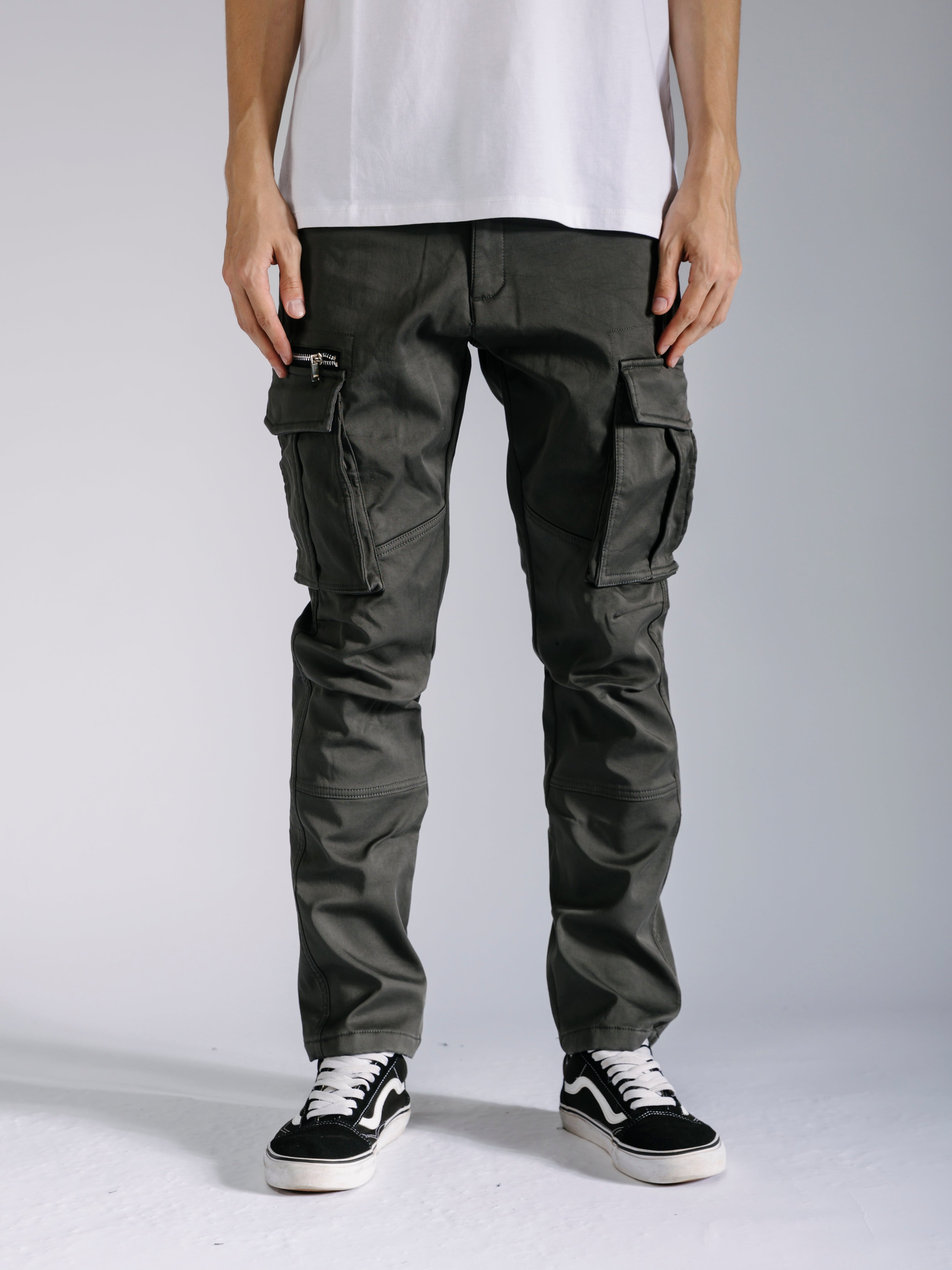 Skinny Fit Cargo Pants