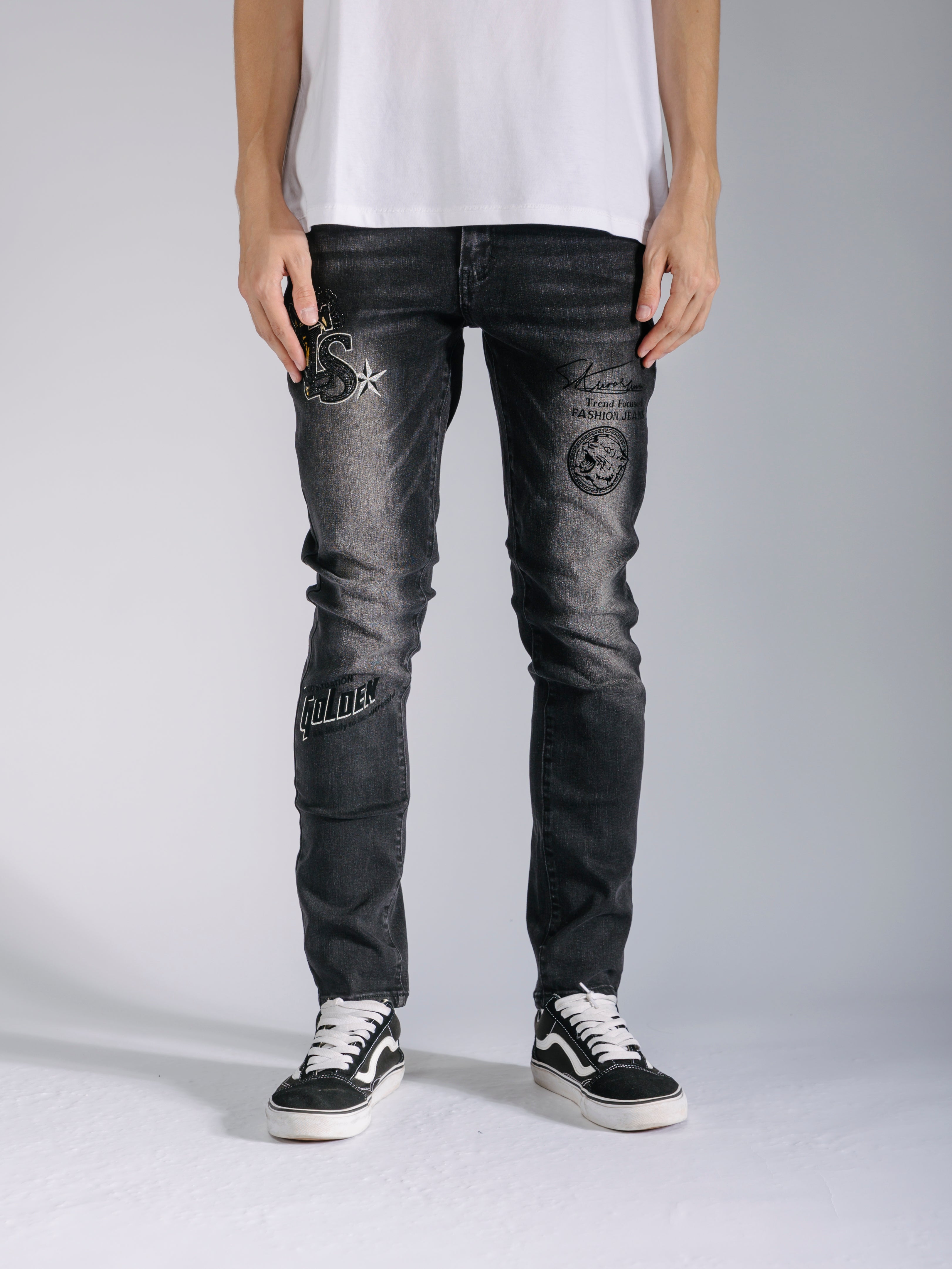 Skinny Fit Fashion Jeans