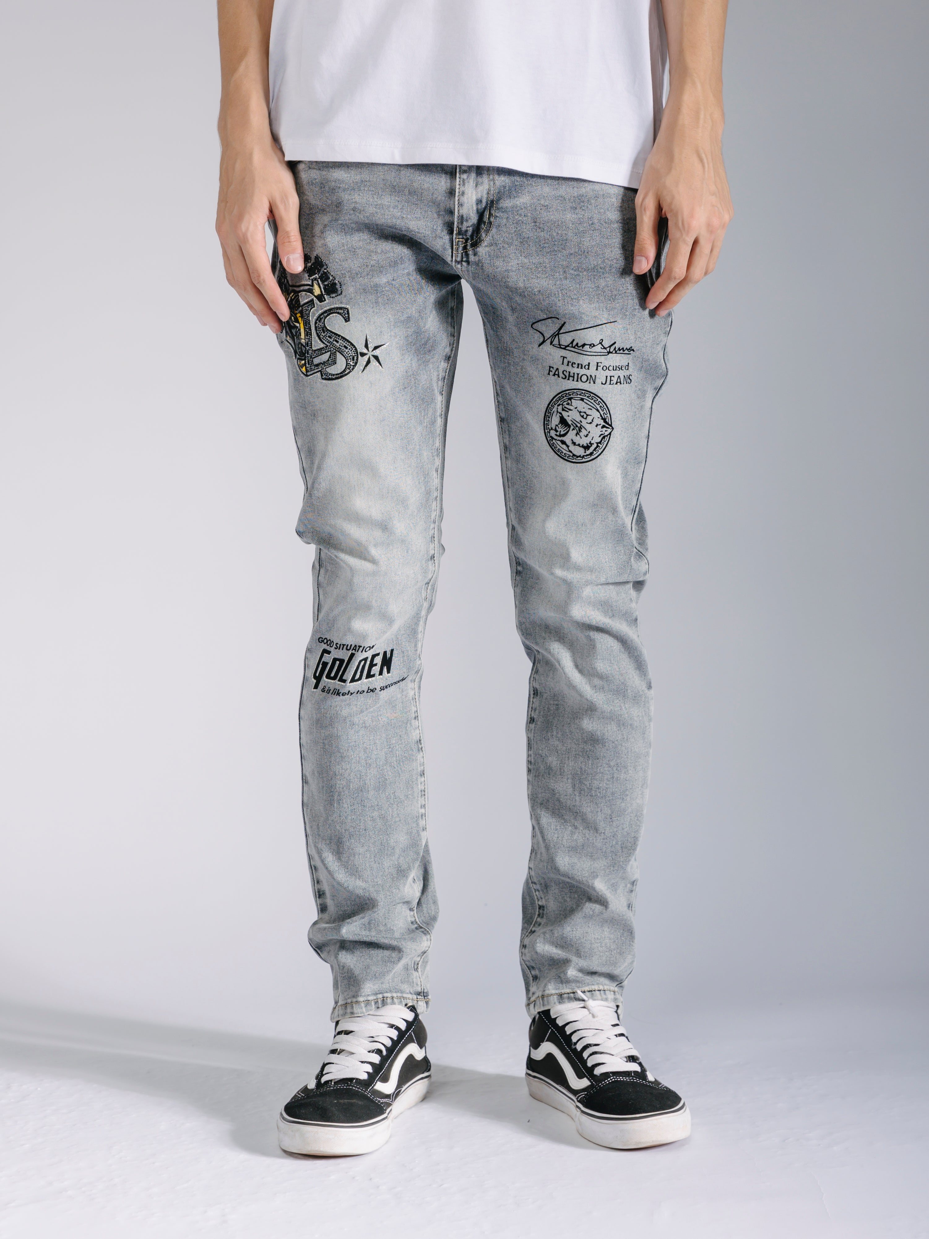 Skinny Fit Fashion Jeans