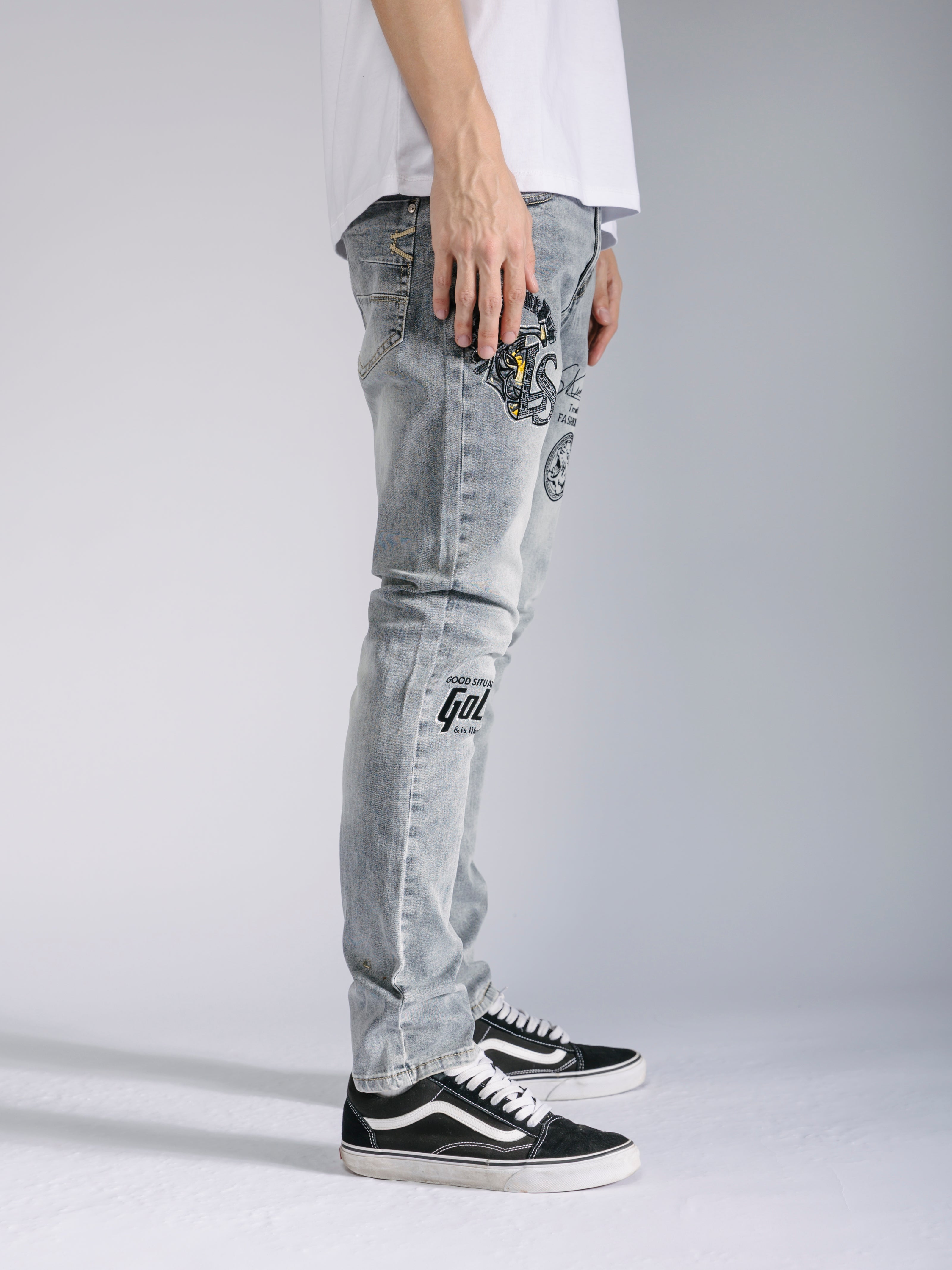 Skinny Fit Fashion Jeans