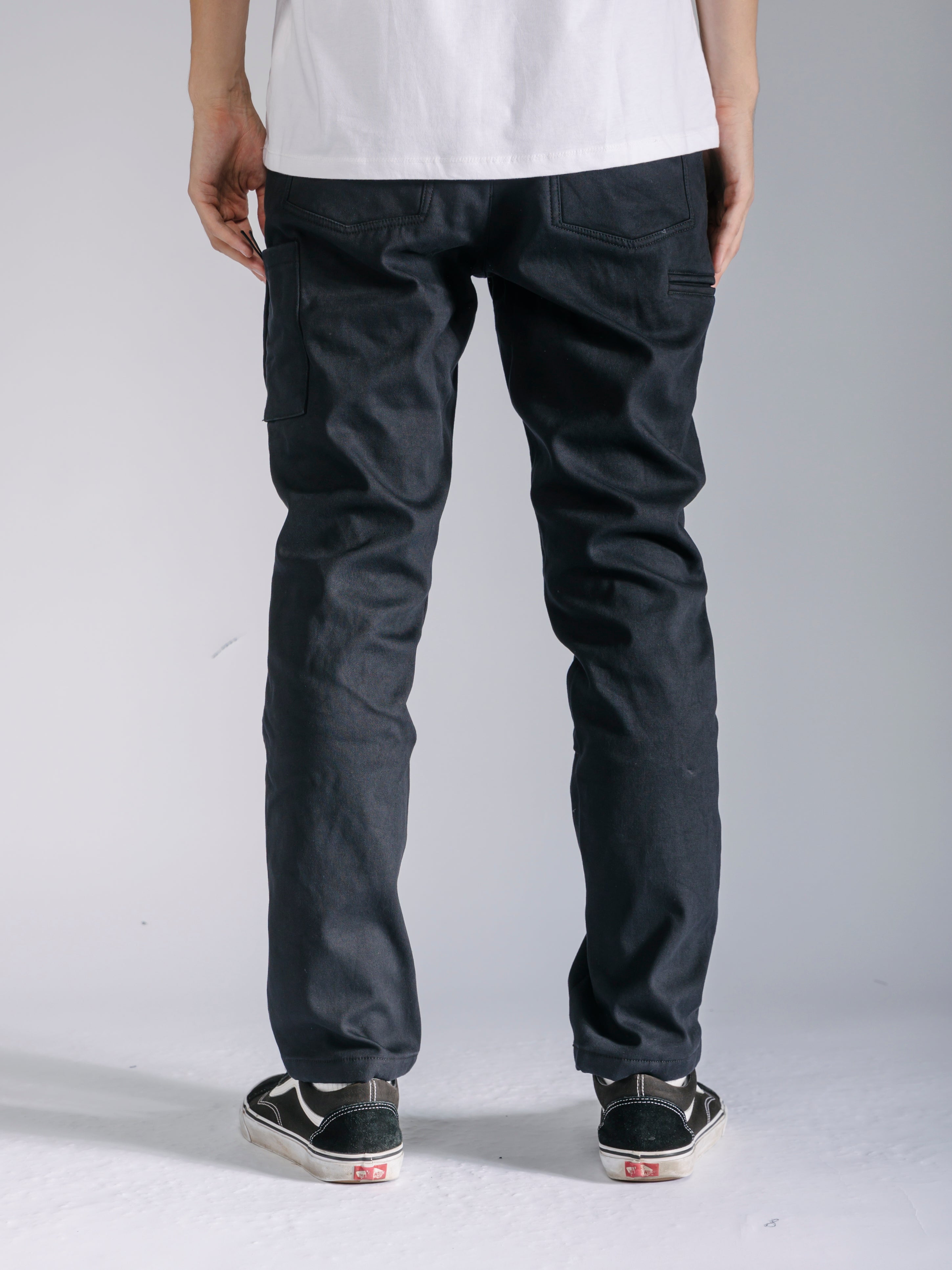 Fur Bonded Chino Pants