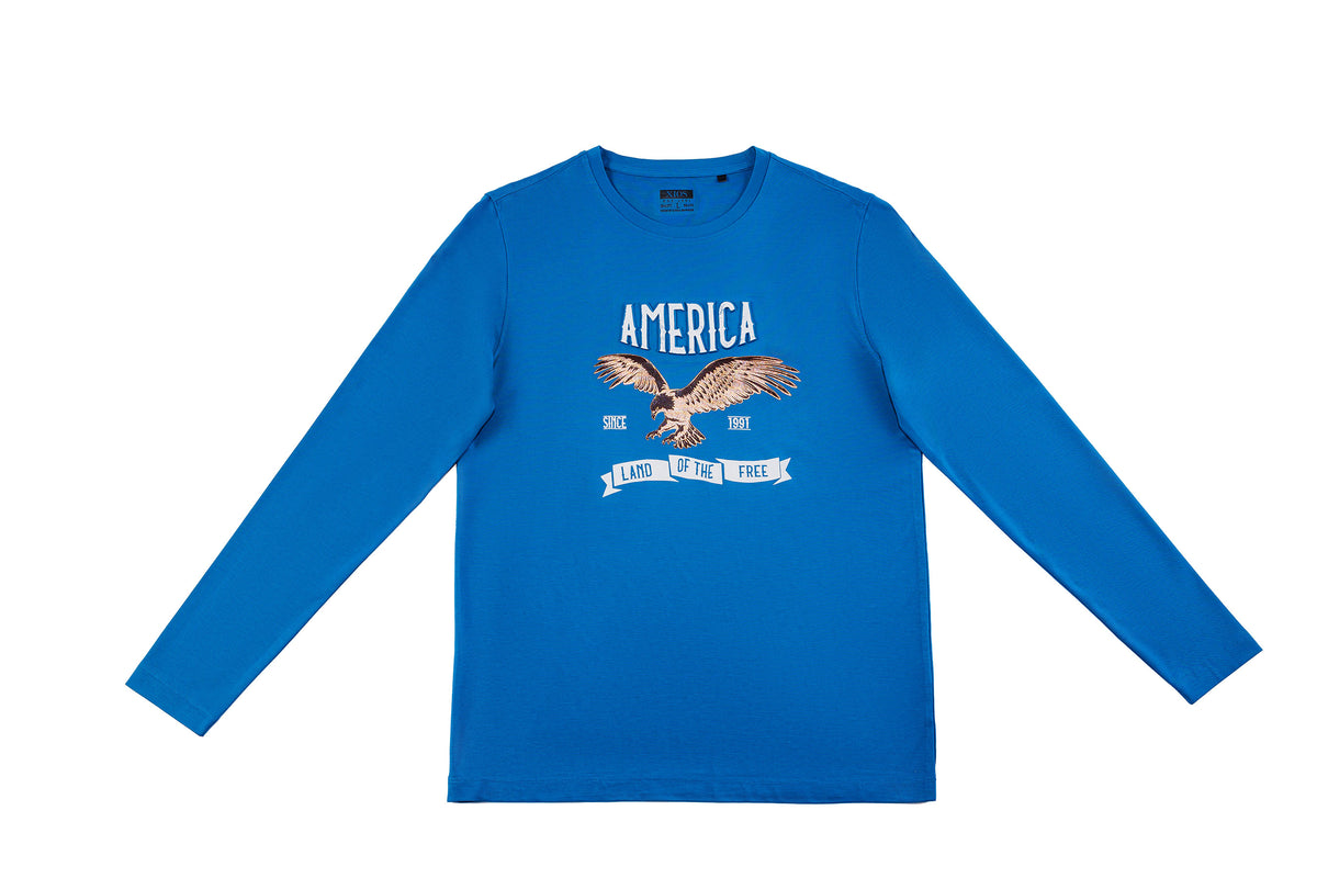 America Long Sleeve Tee - XIOS America