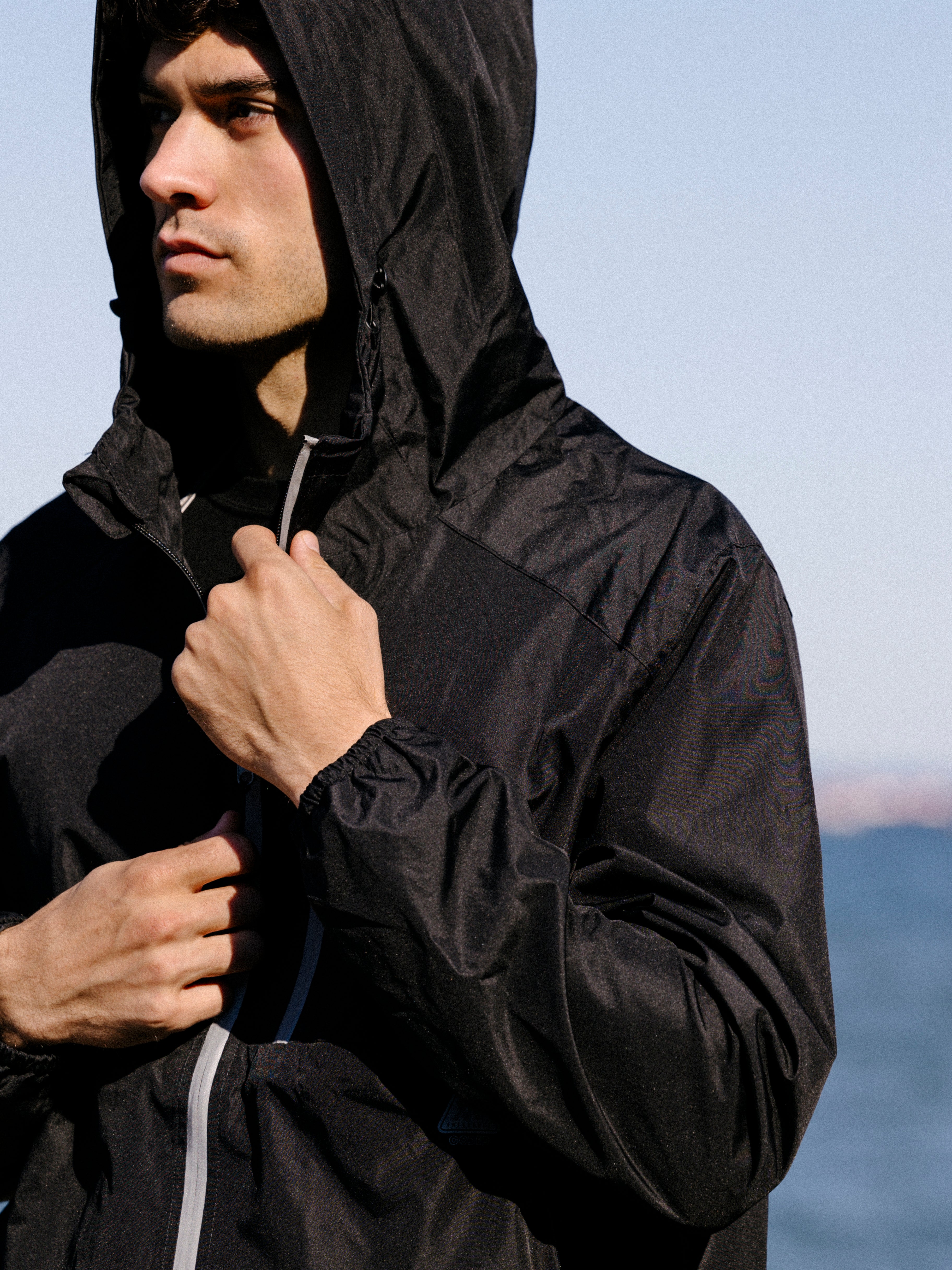 Hooded Windbreaker