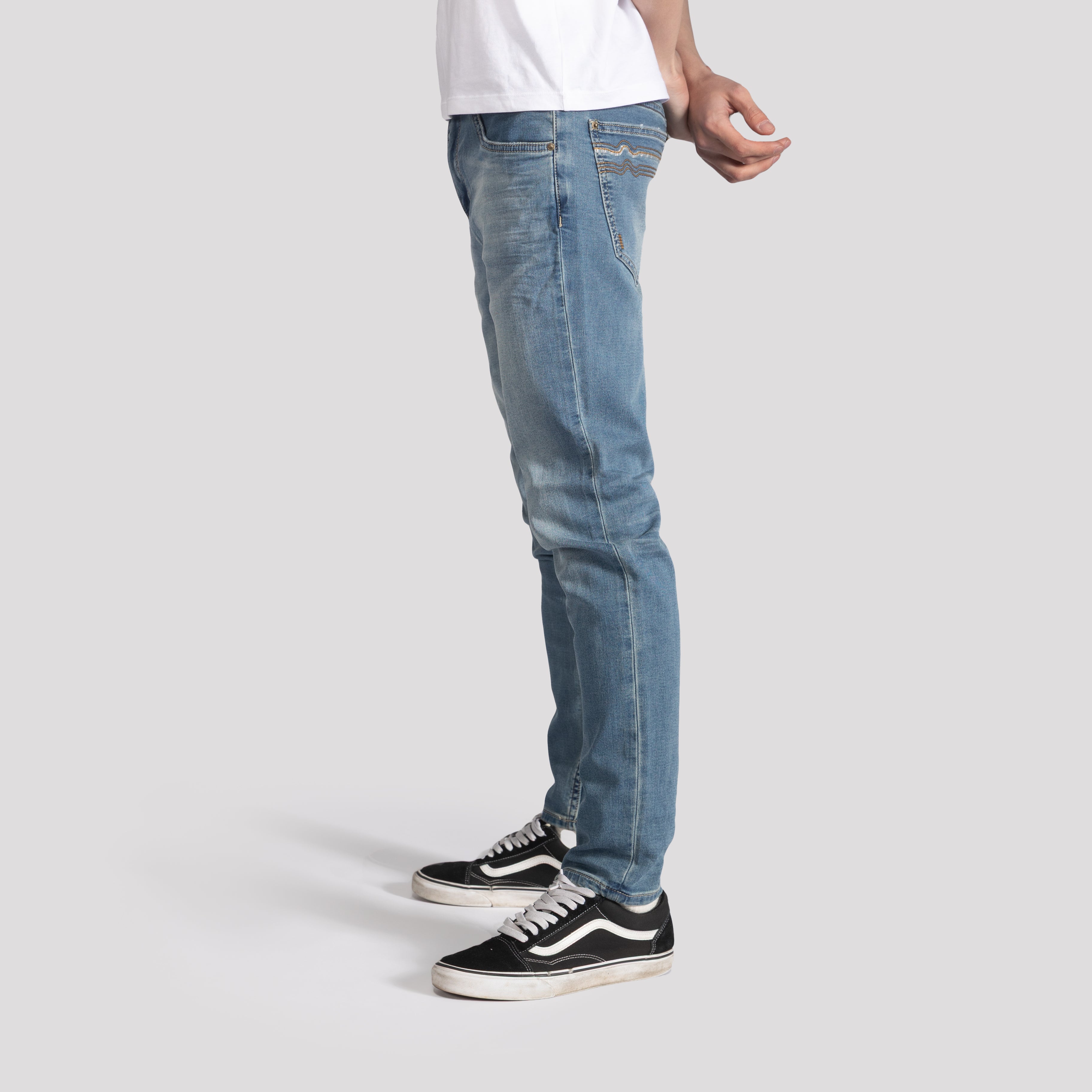 Essential Knit Tapered Jeans - XIOS