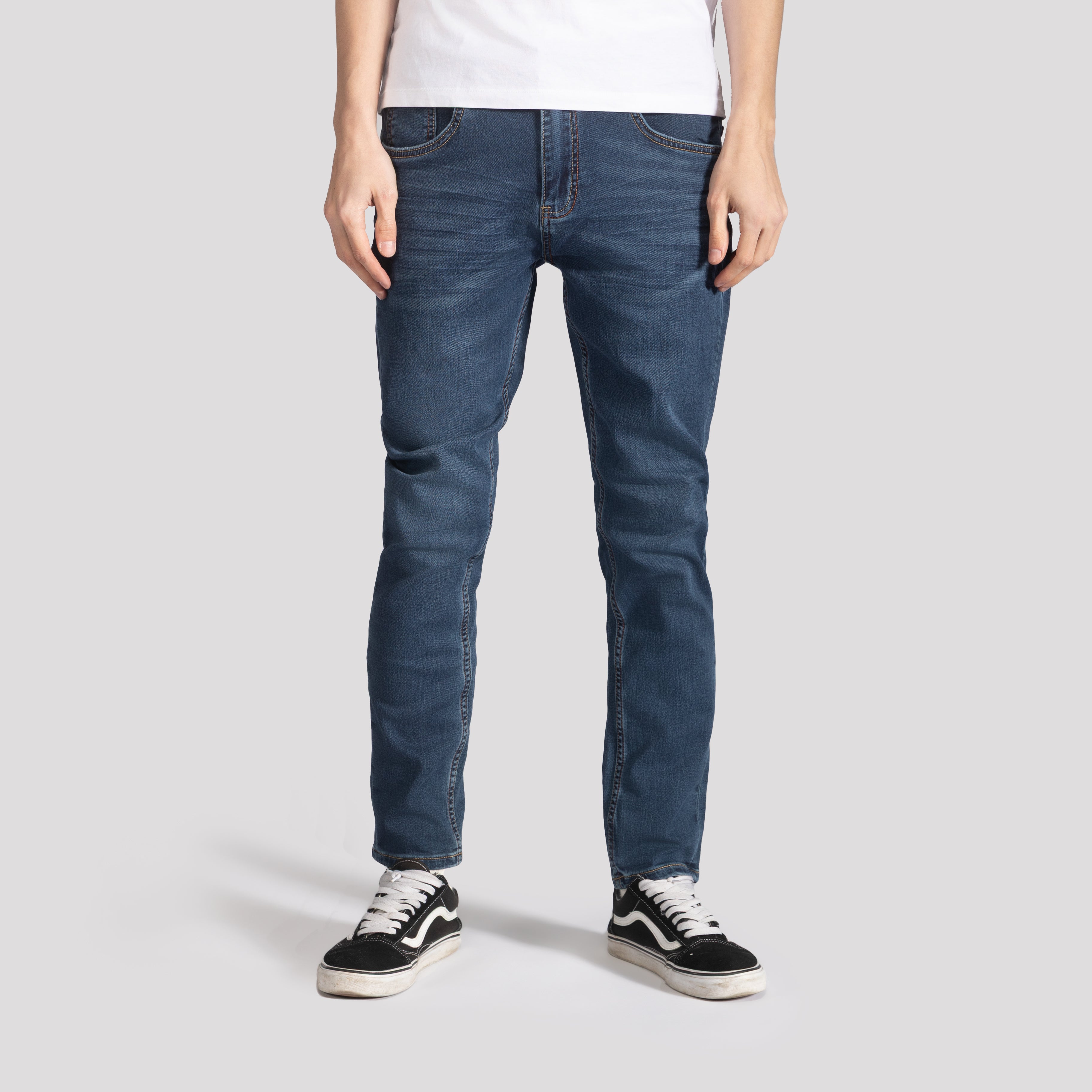 Essential Knit Tapered Jeans - XIOS